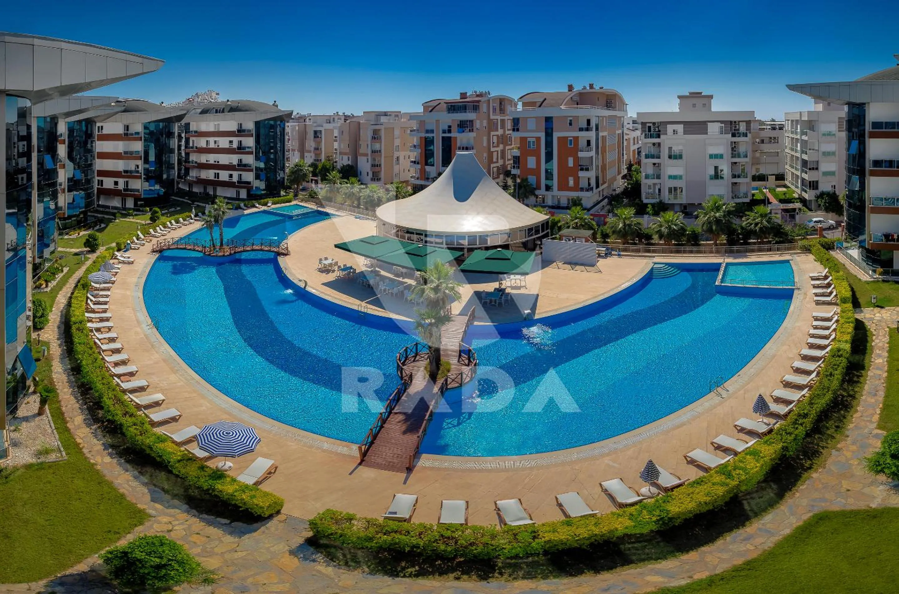 Property building in Onkel Rada Apart Hotel
