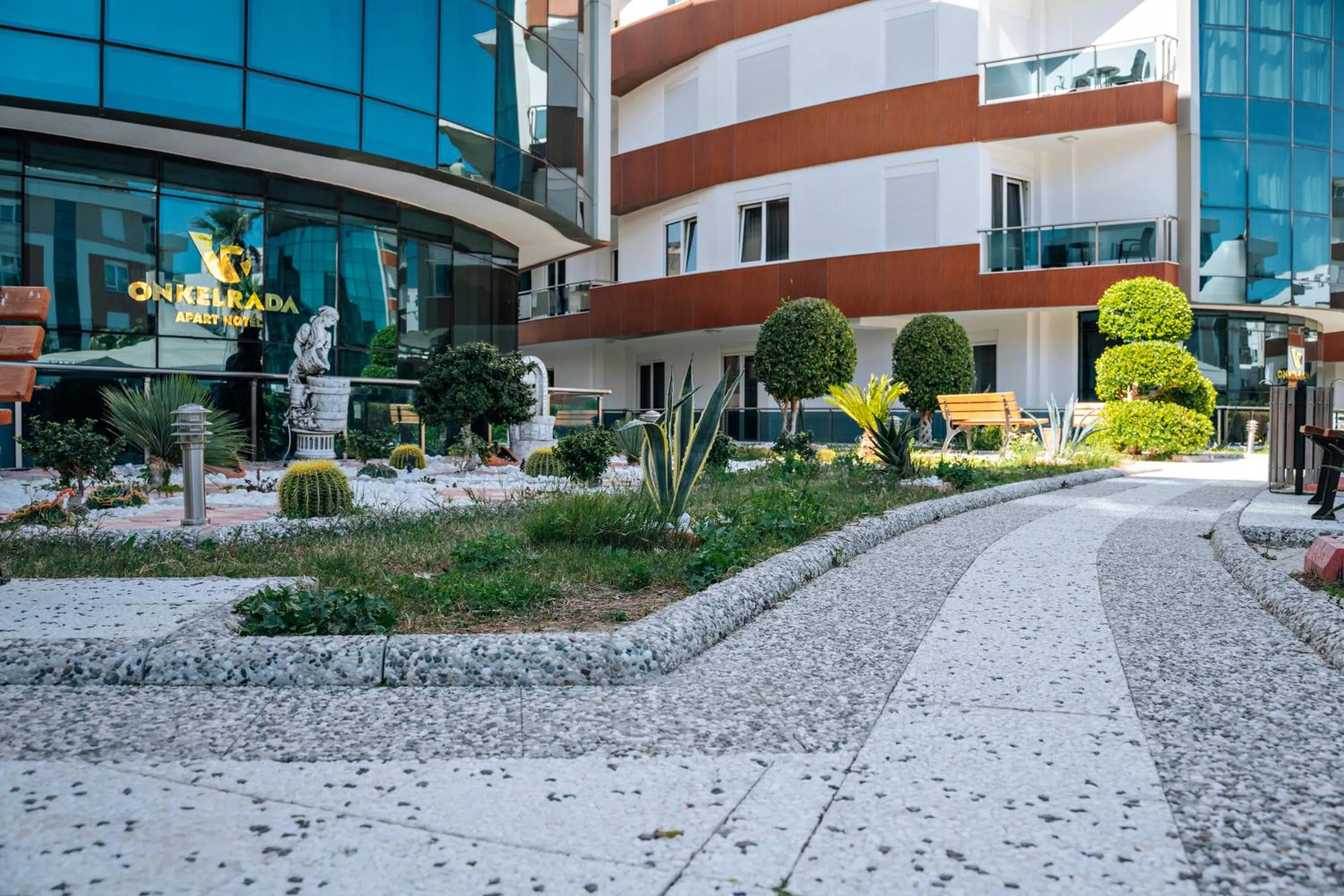 Property building in Onkel Rada Apart Hotel