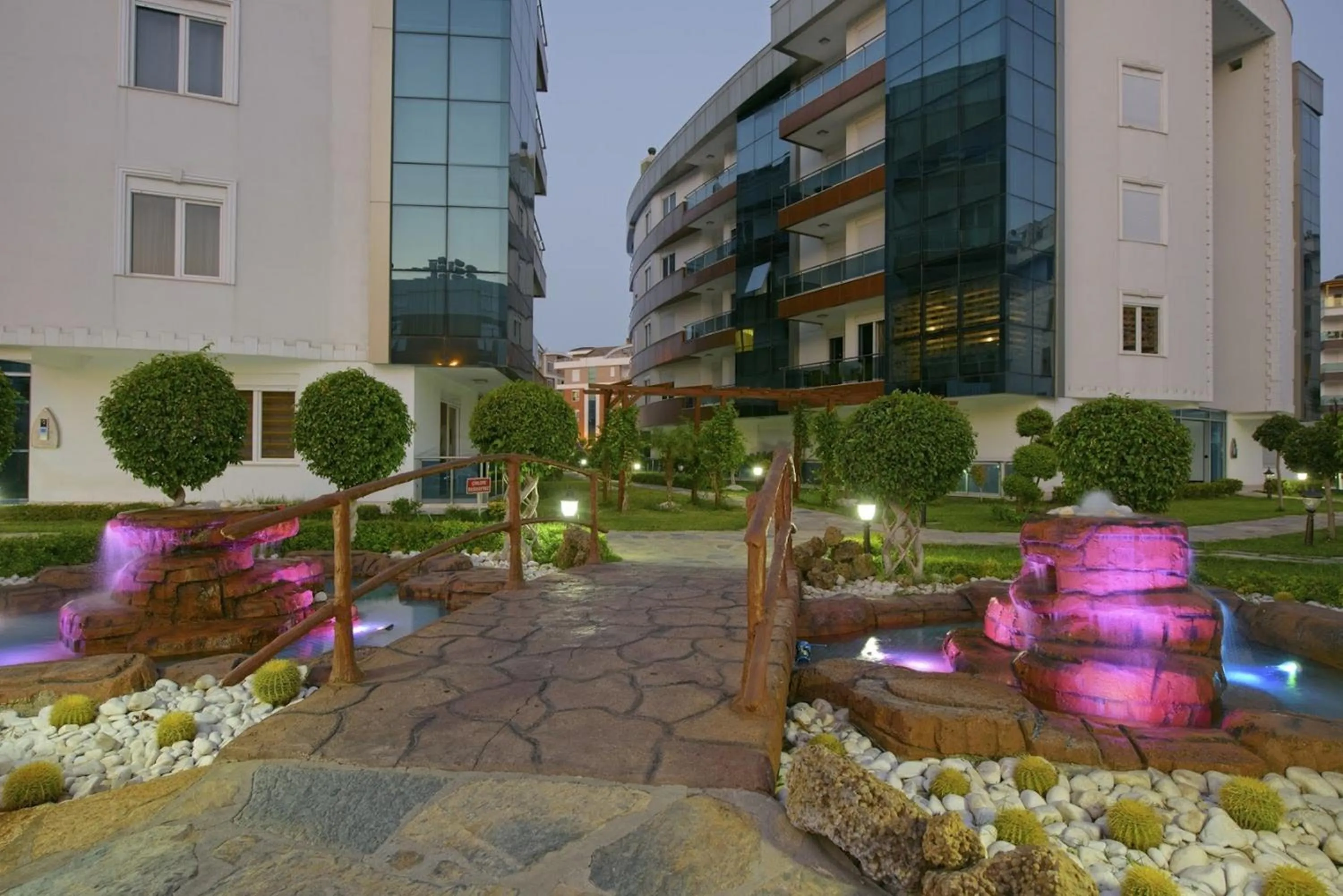 Natural landscape in Onkel Rada Apart Hotel