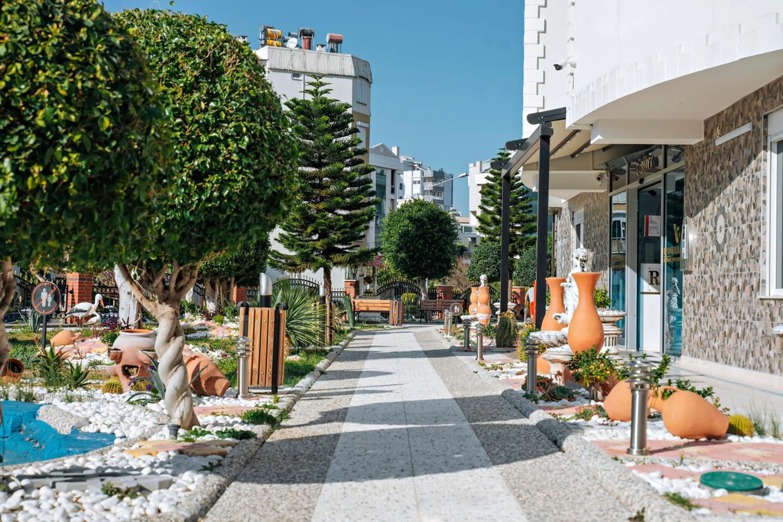 Property building in Onkel Rada Apart Hotel