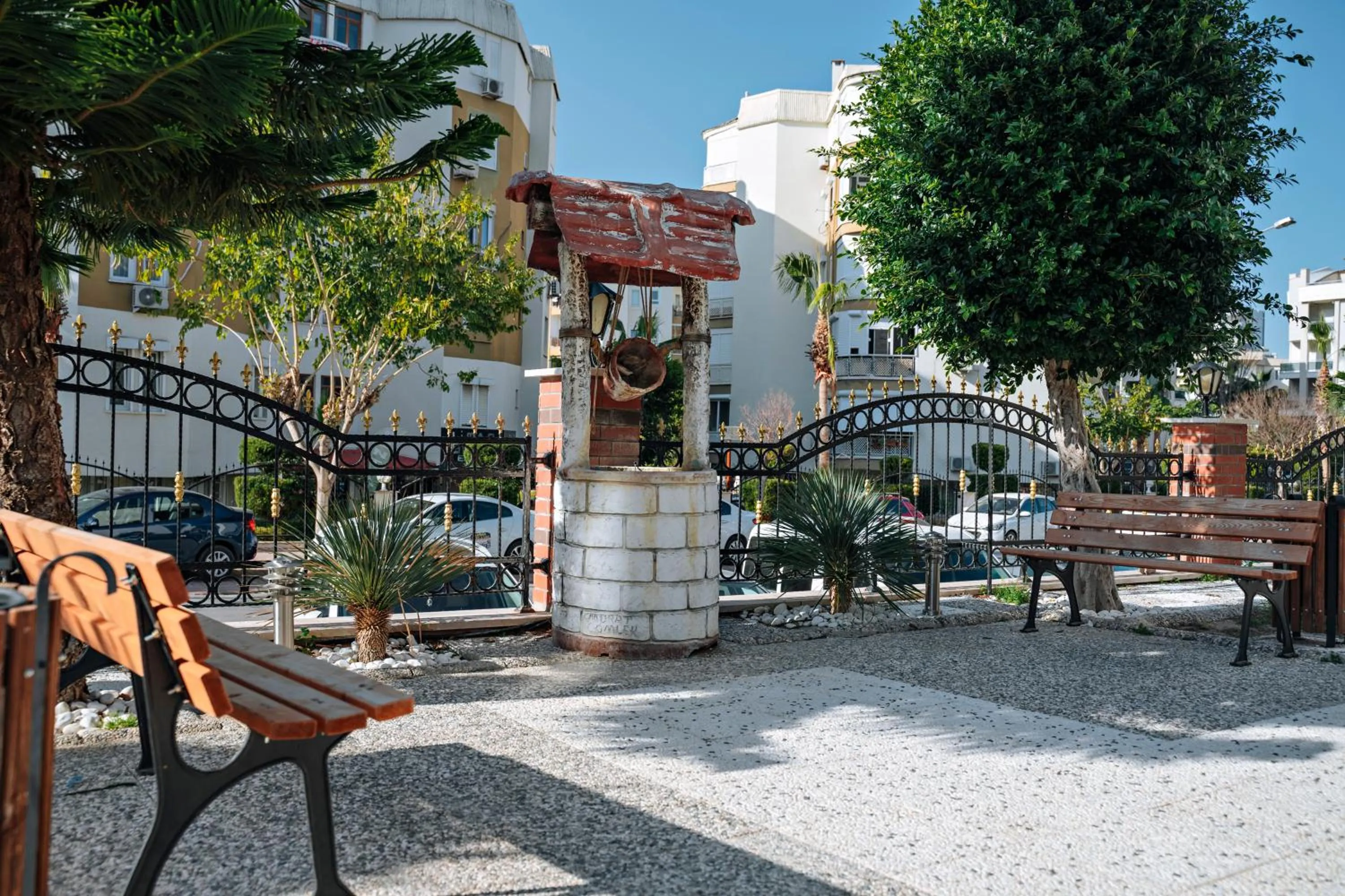 Garden in Onkel Rada Apart Hotel