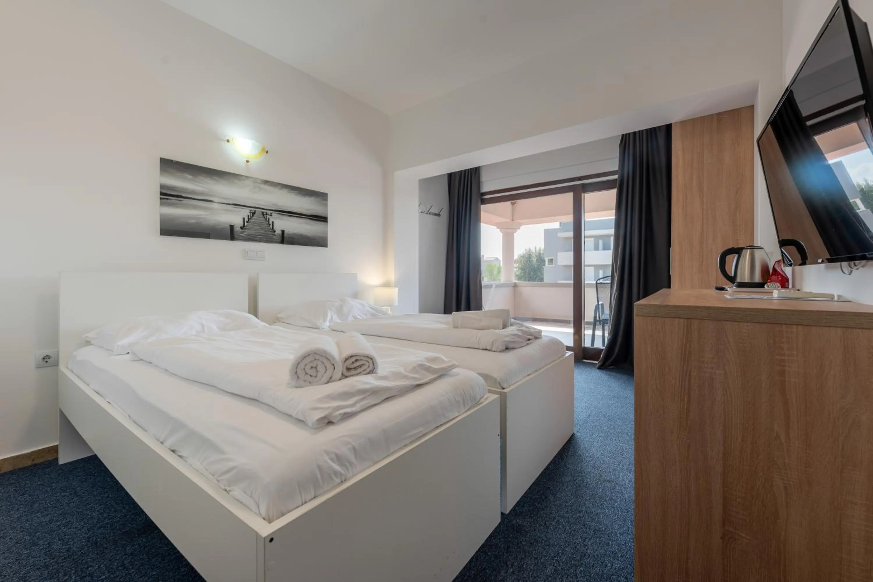 TV and multimedia, Bed in Aparthotel Plat