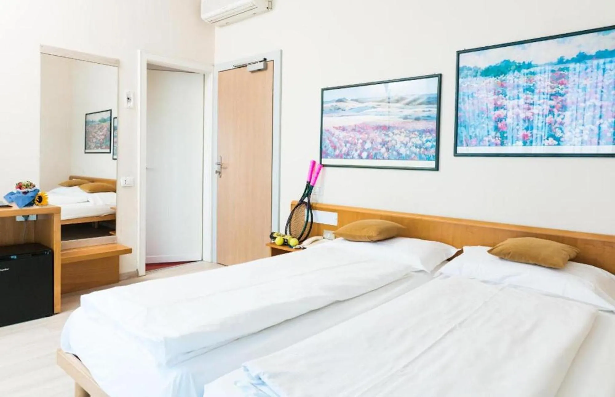 Bed in Club Hotel Olivi - Tennis Center