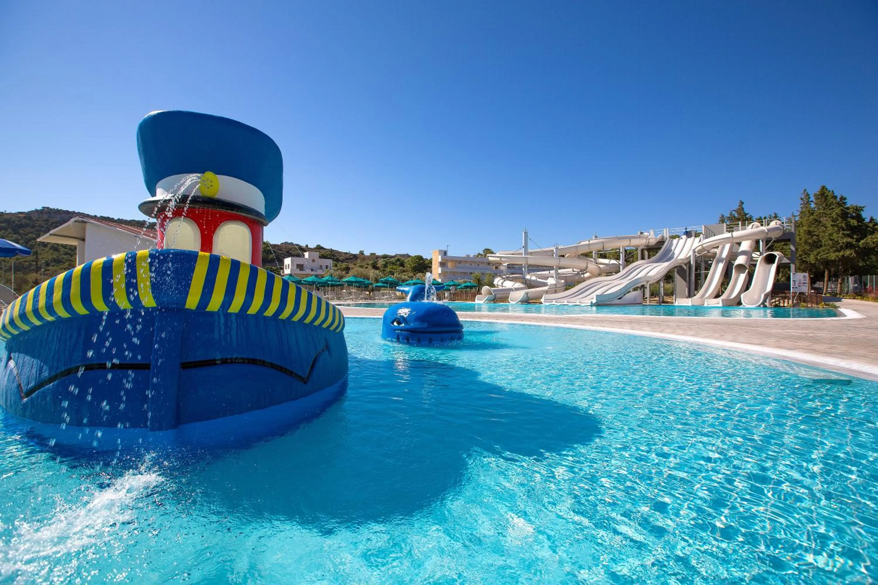Aqua park in Cyprotel Faliraki