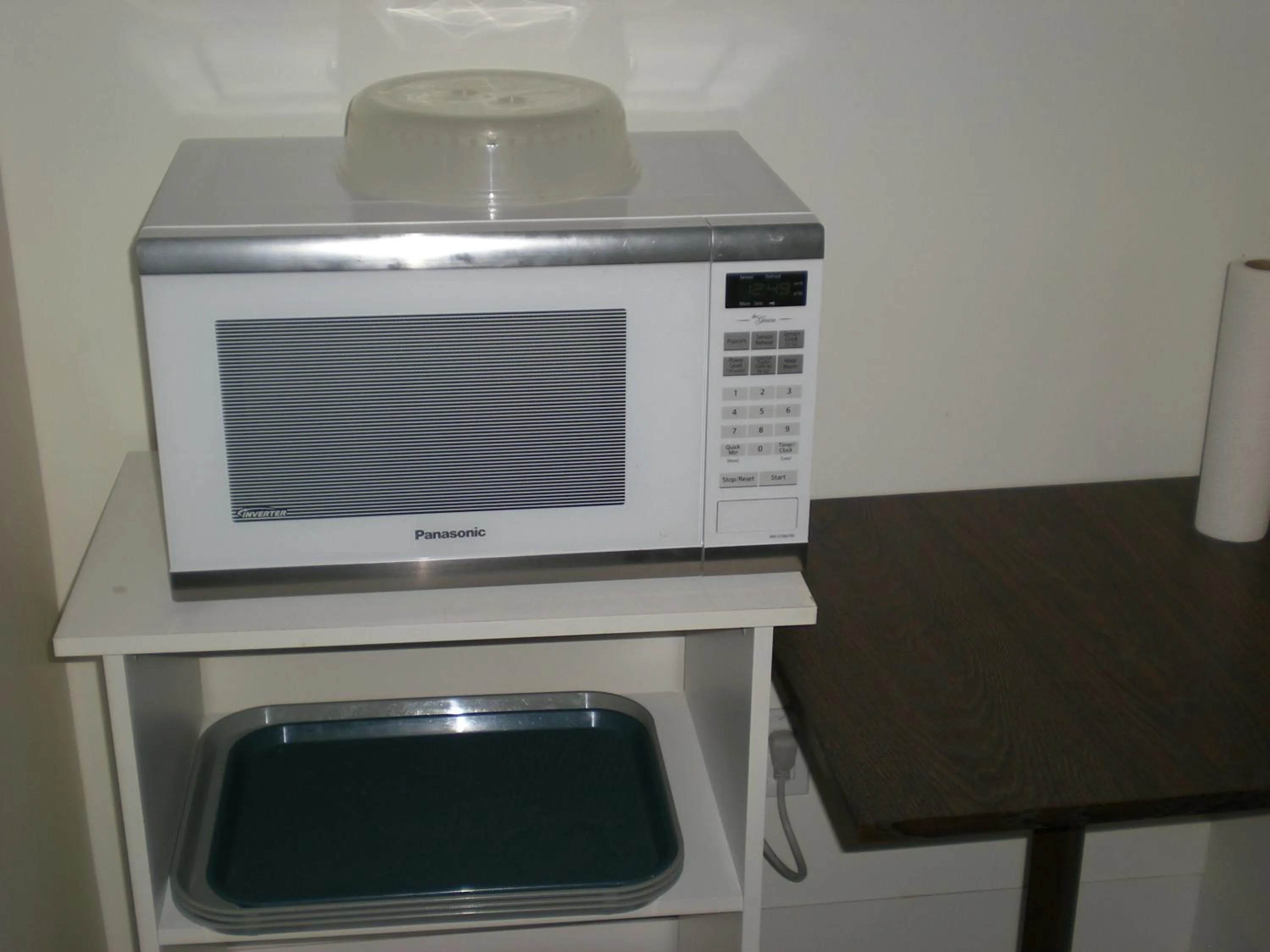 Kitchen or kitchenette in Motel Vaudreuil