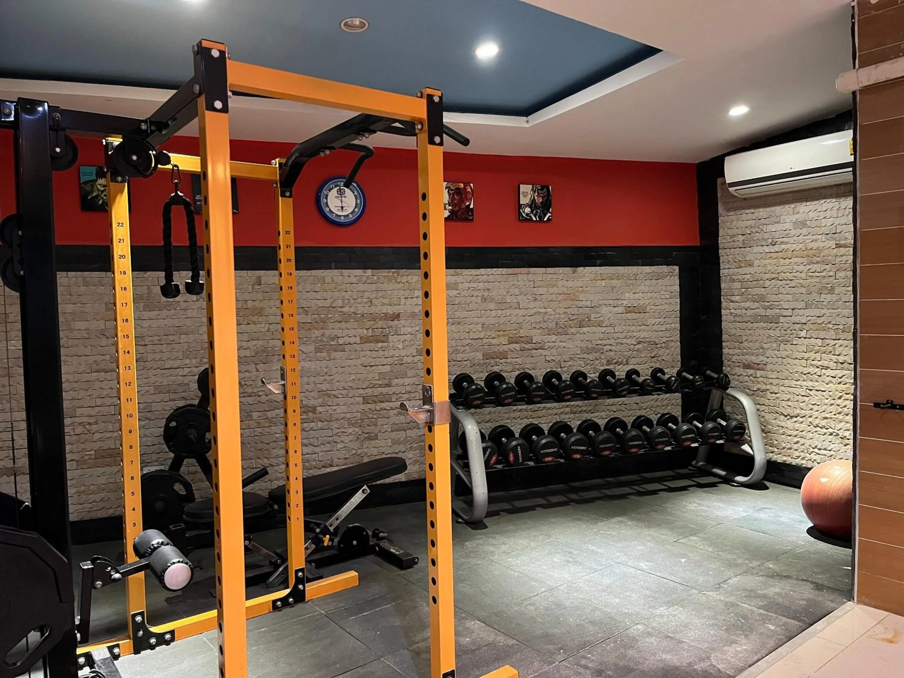 Fitness centre/facilities in OSHO Lover's