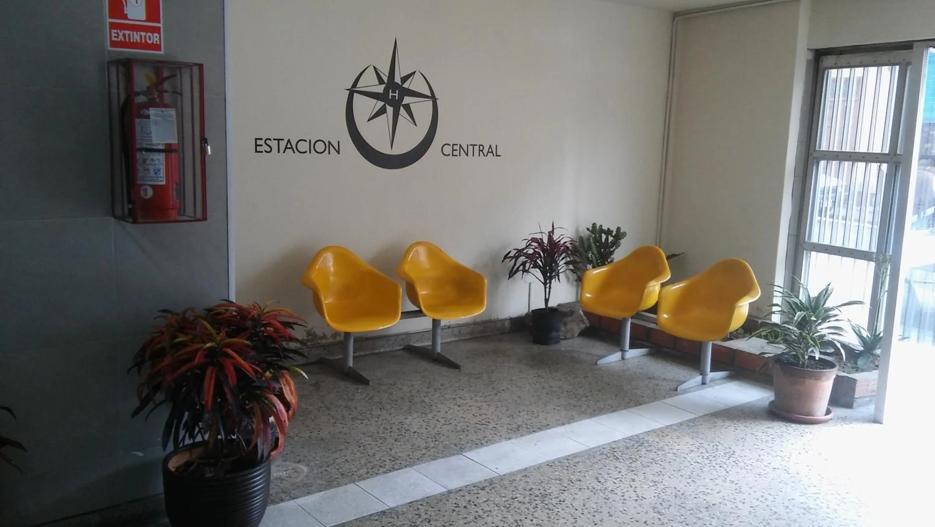 On site in Hotel Estación Central