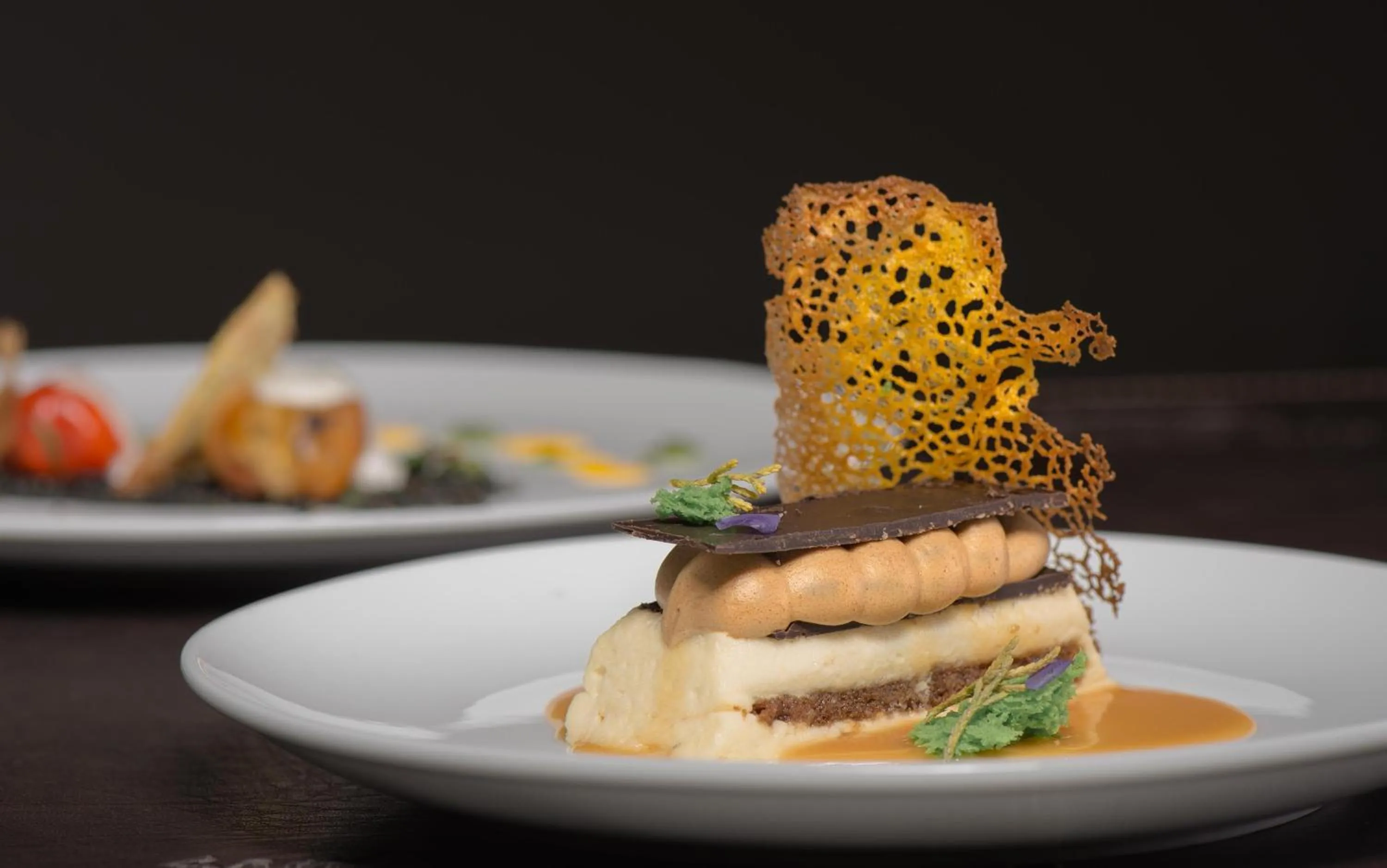 Food close-up in San Francisco Lodge