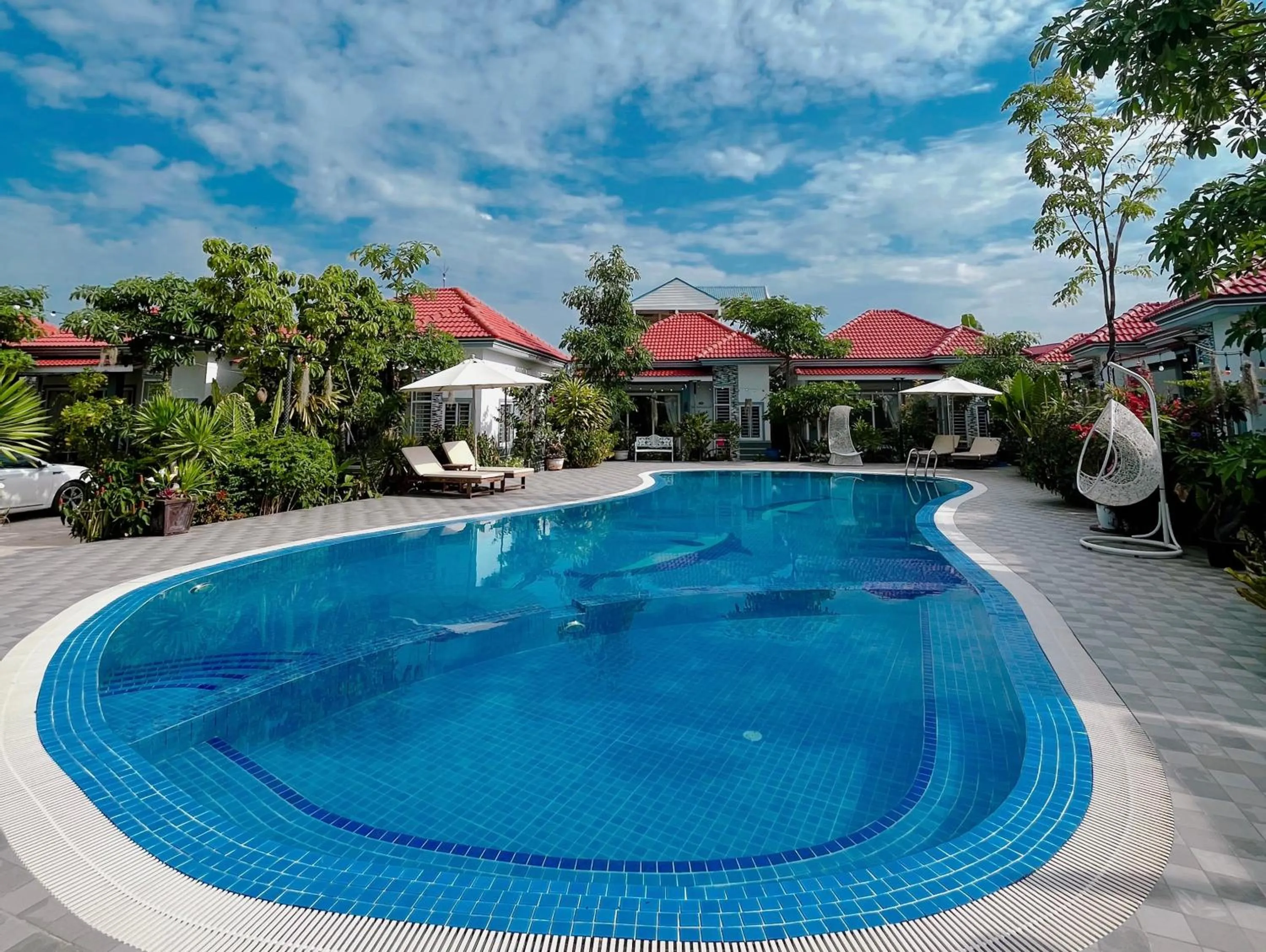 Property building in Kampot Orkide Boutique