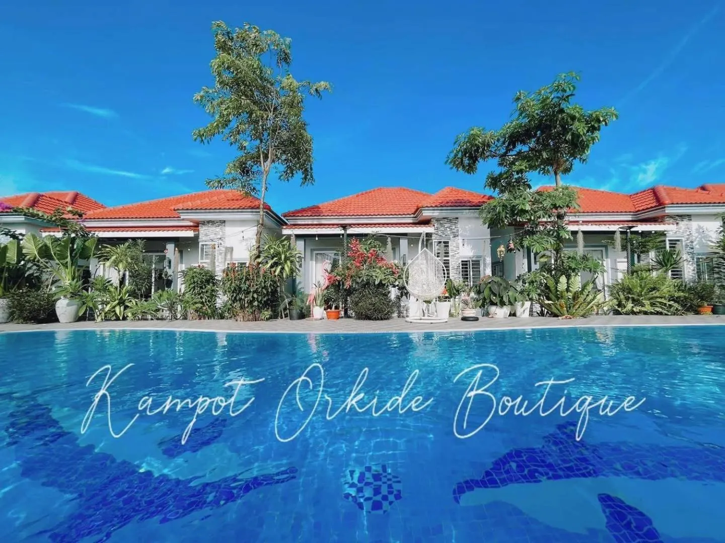 Property building in Kampot Orkide Boutique