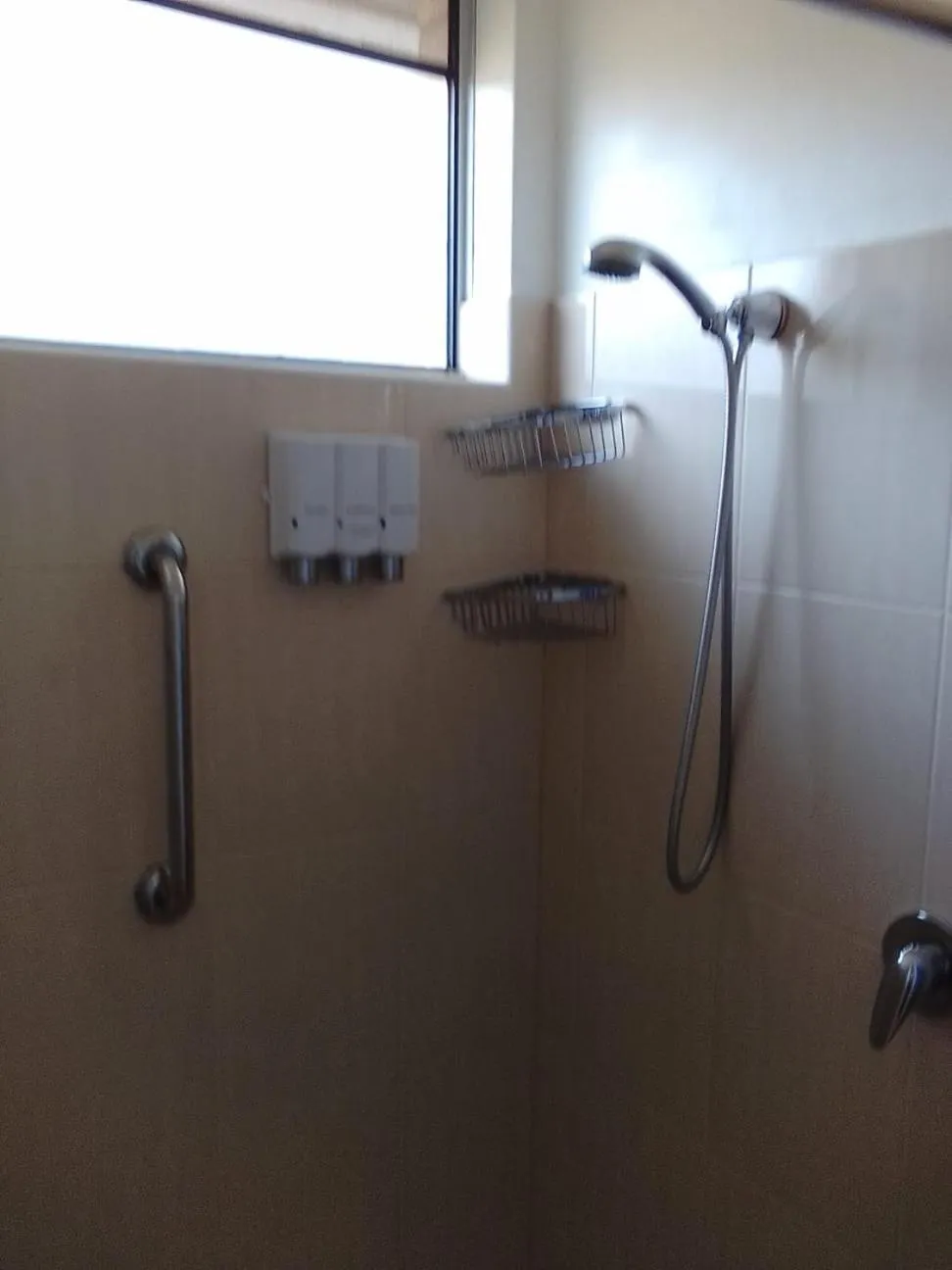 Shower in Forster and Wallis Lake Motel