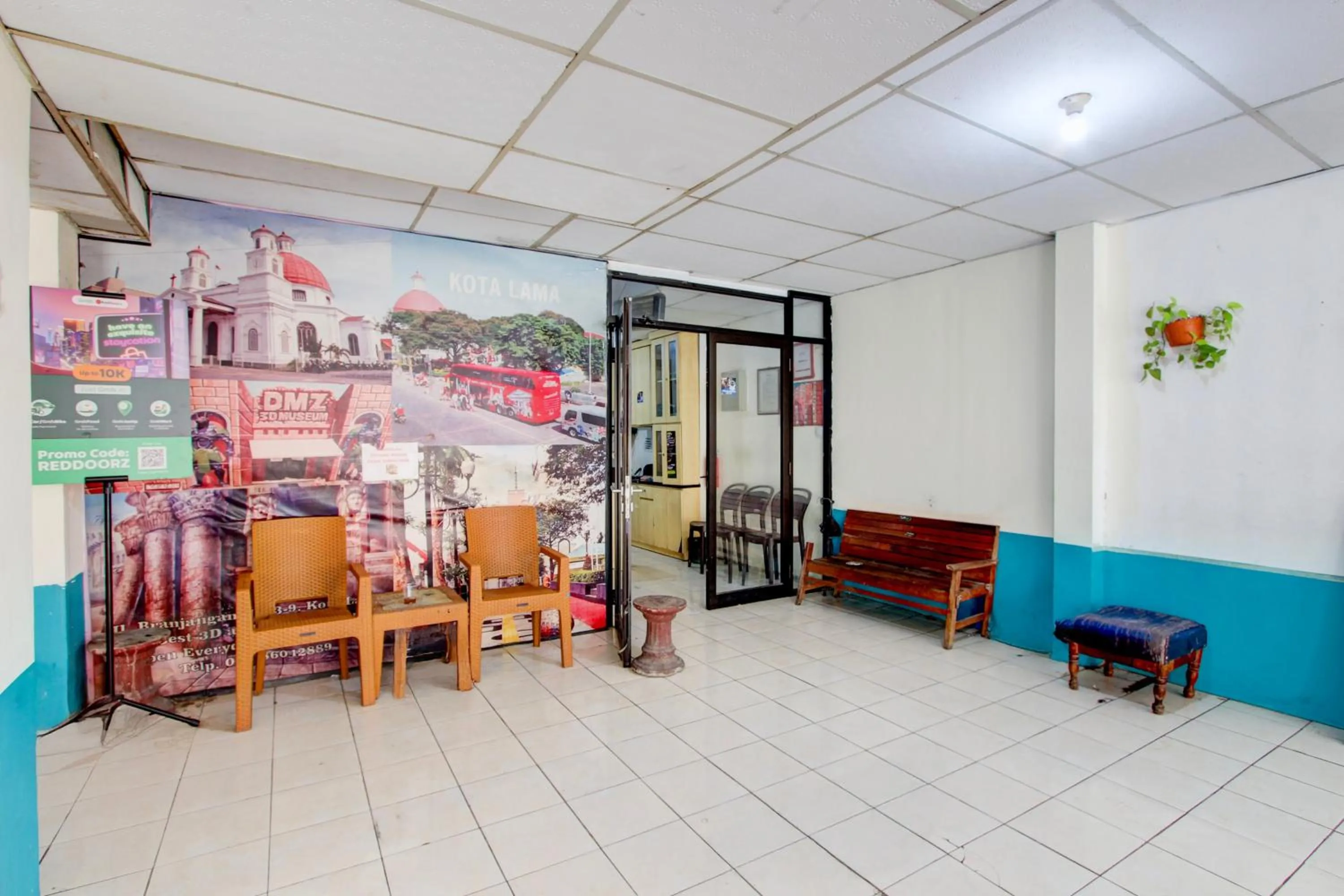 Lobby or reception in Hotel O Semarang near Kota Lama Semarang formerly Kamarkoe Residence
