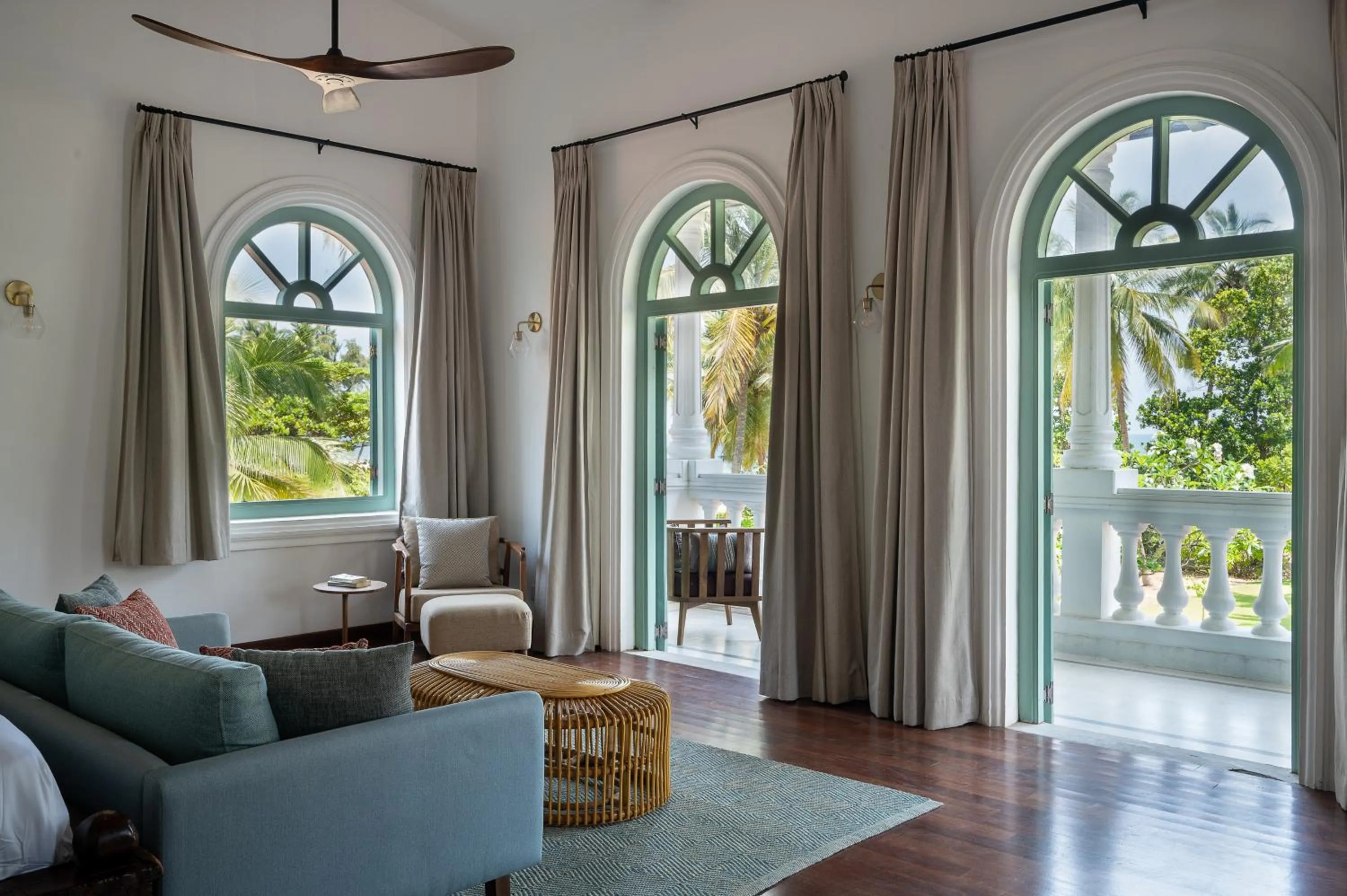 Seating area in Kalkudah Beach House