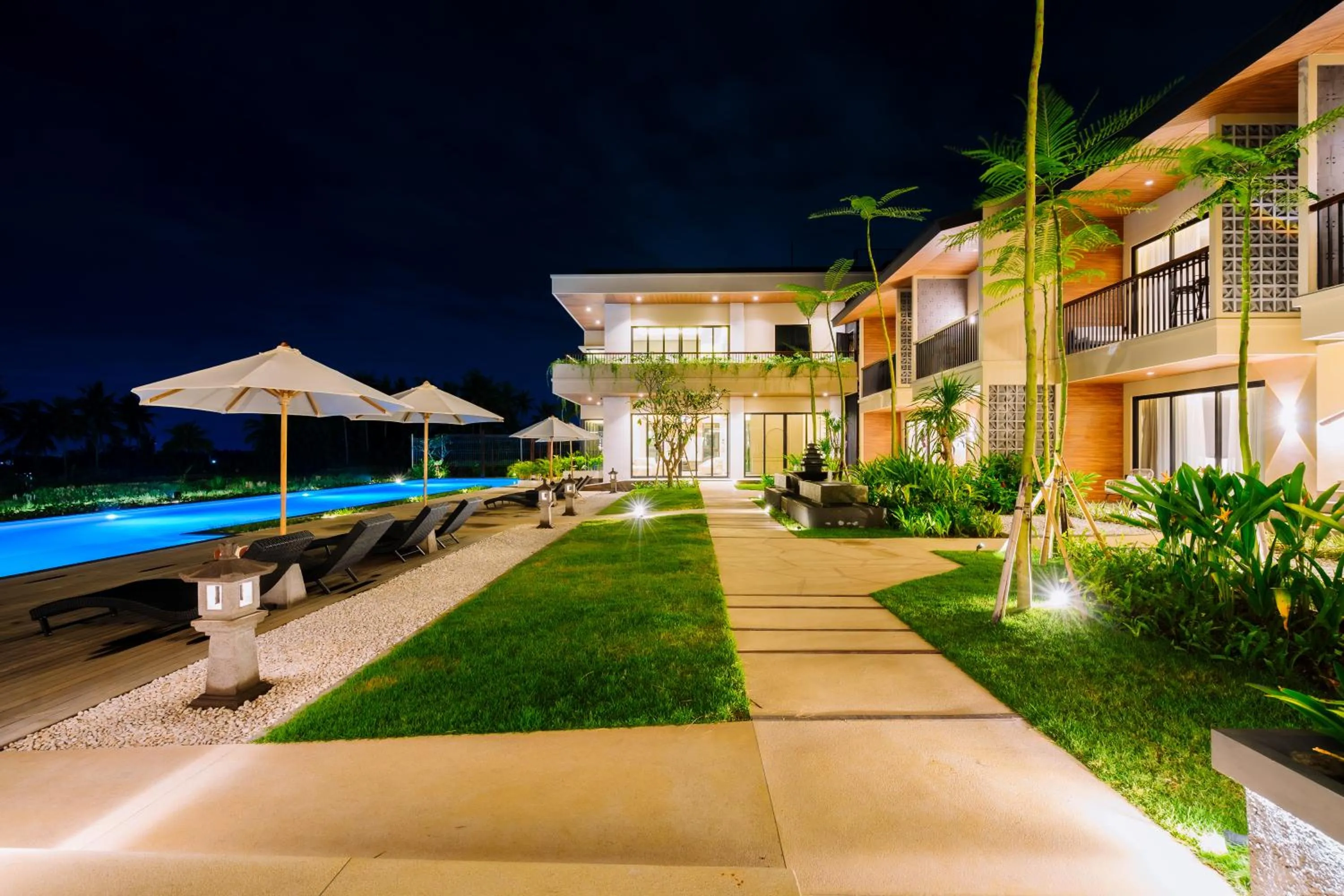 Property building in Big Dragon Villas Ubud