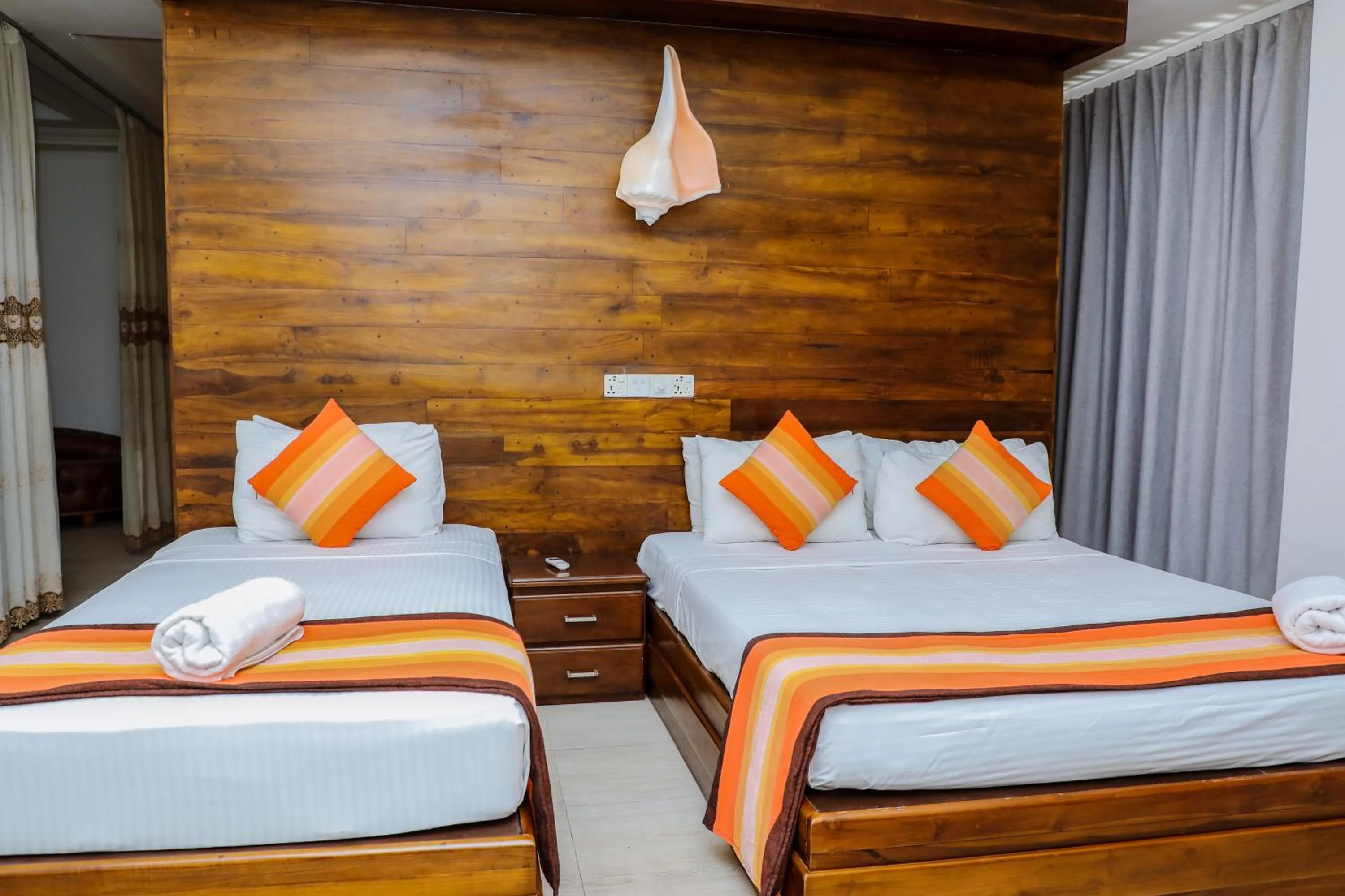 Photo of the whole room, Bed in The Valampuri