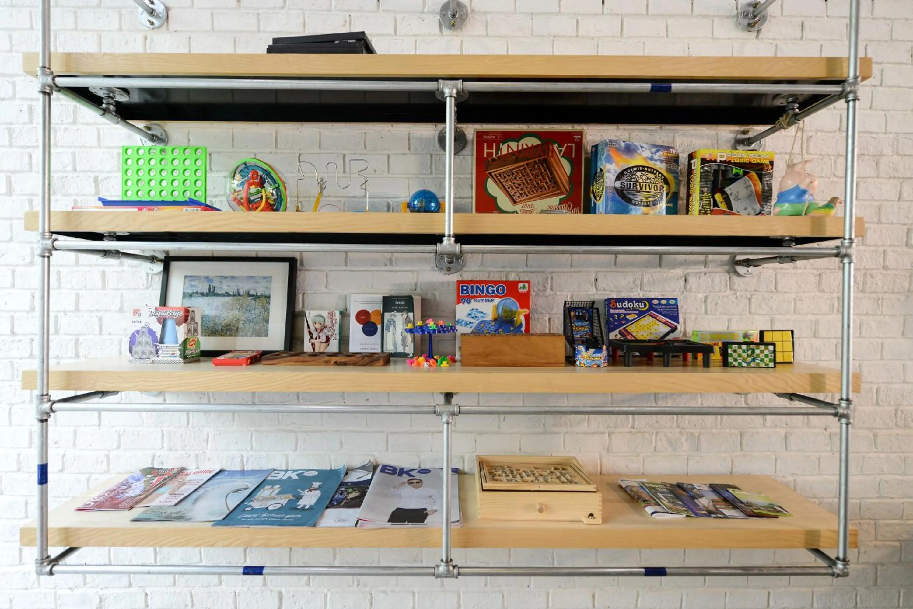 Area and facilities in The Cube Hostel Silom