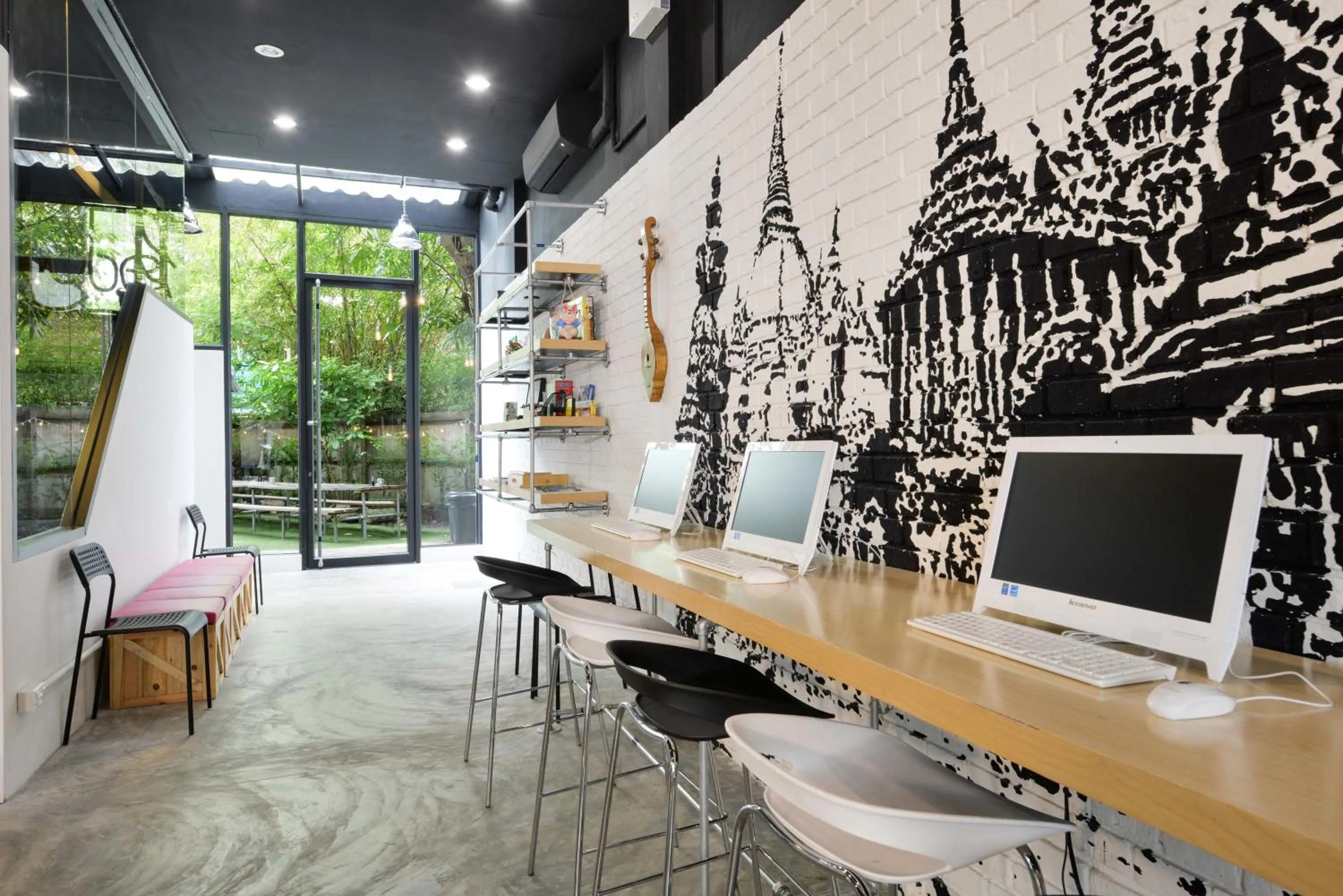 Business facilities in The Cube Hostel Silom