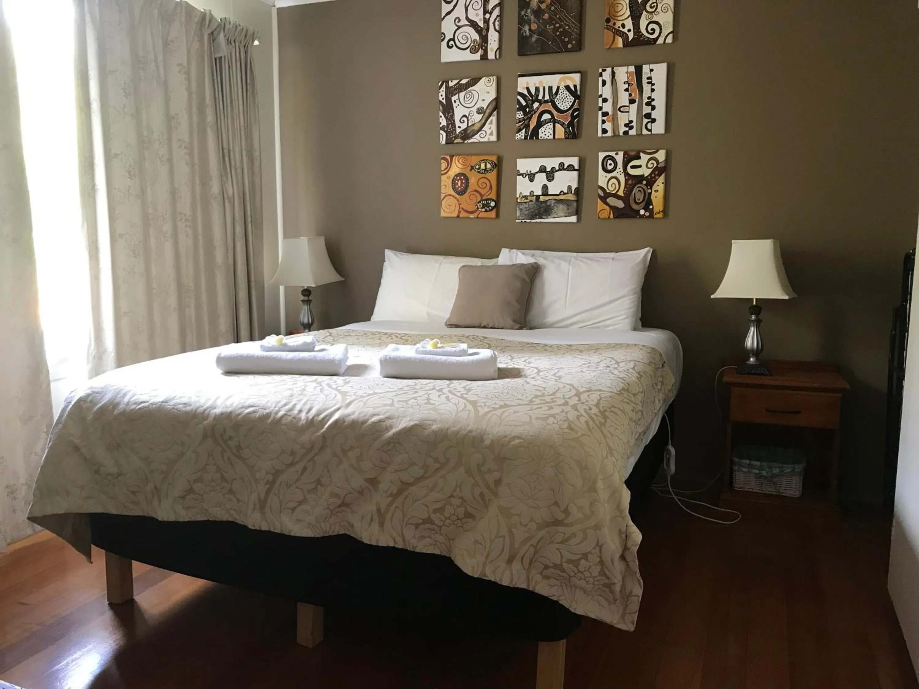 Bedroom, Bed in Beachend Bicheno