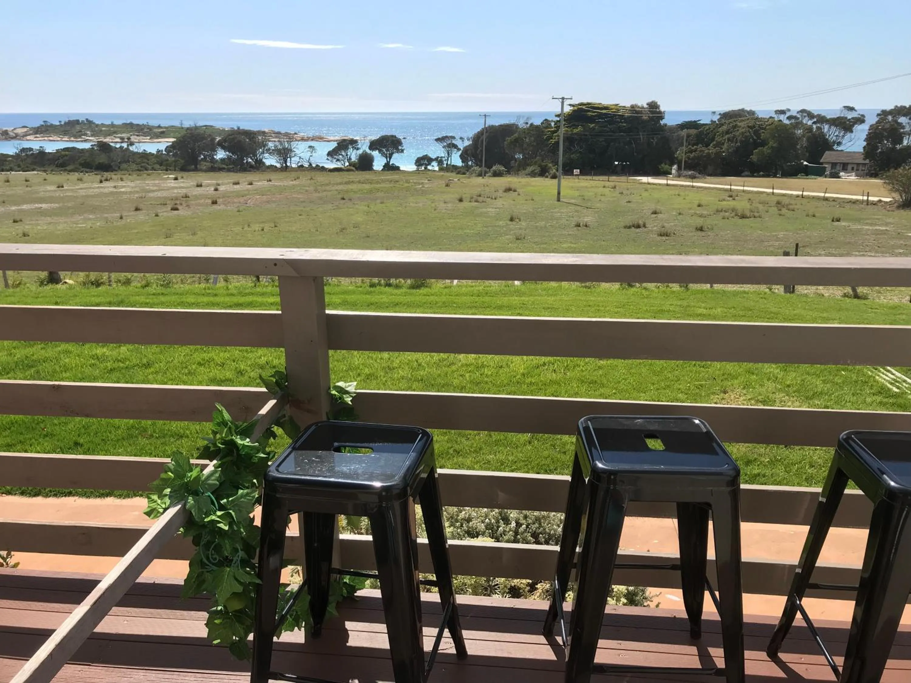 Balcony/Terrace in Beachend Bicheno