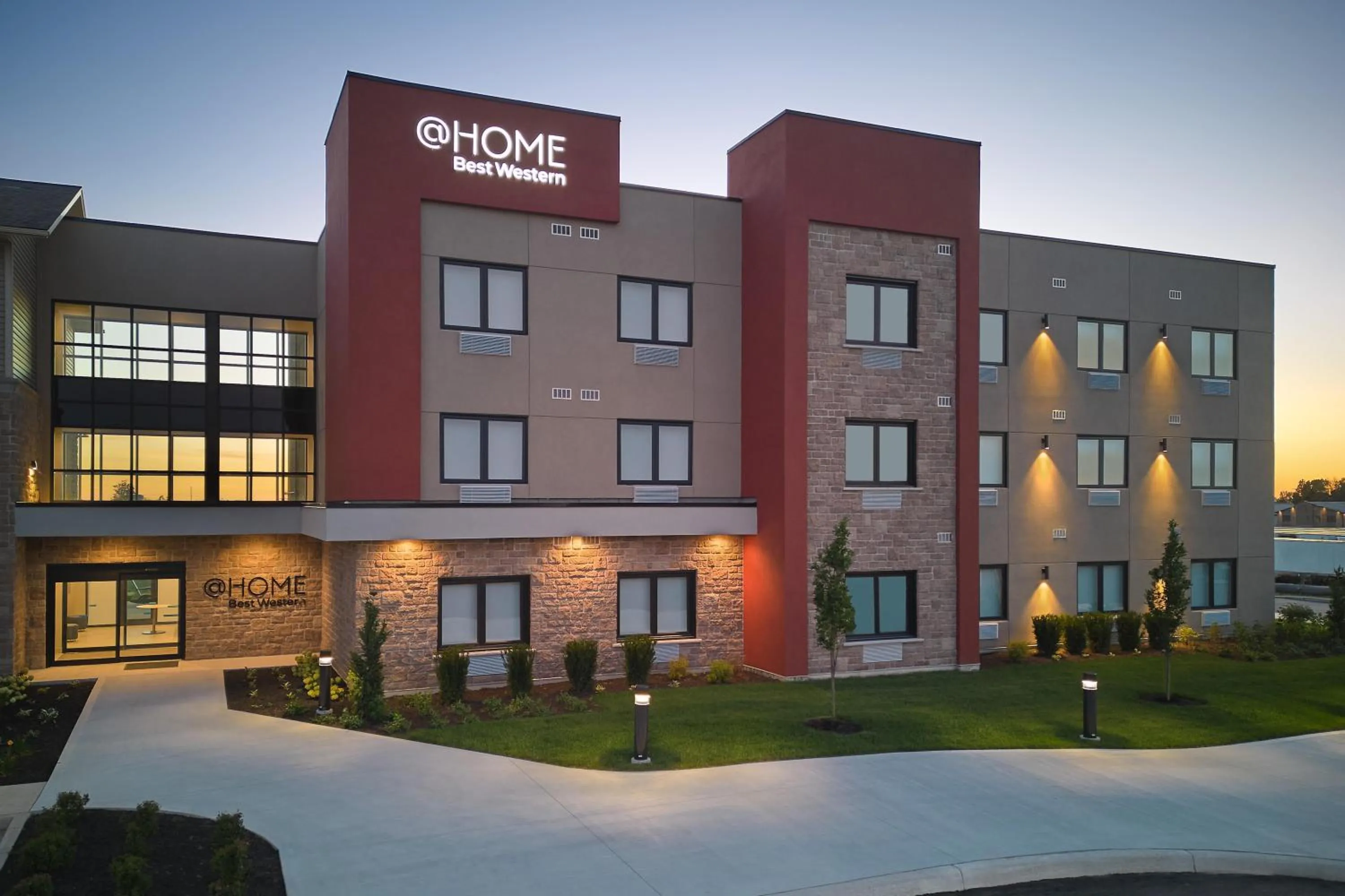 Property building in @HOME by Best Western Walkerton