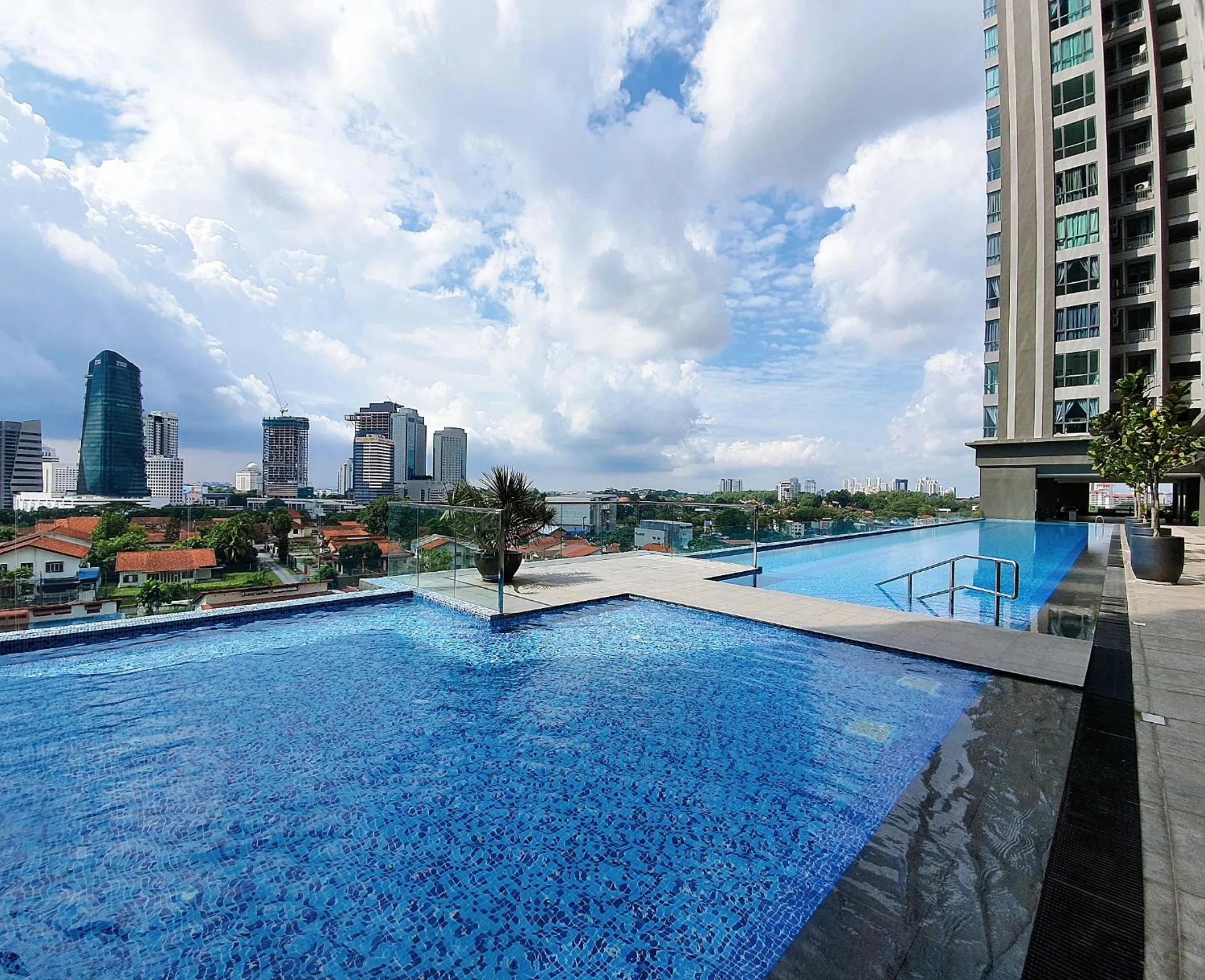 Swimming pool in SKS Pavillion Suites