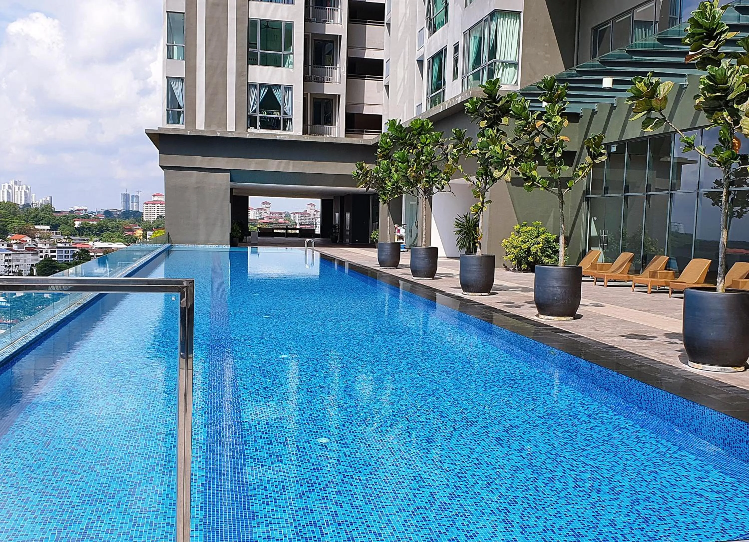 Swimming pool in SKS Pavillion Suites