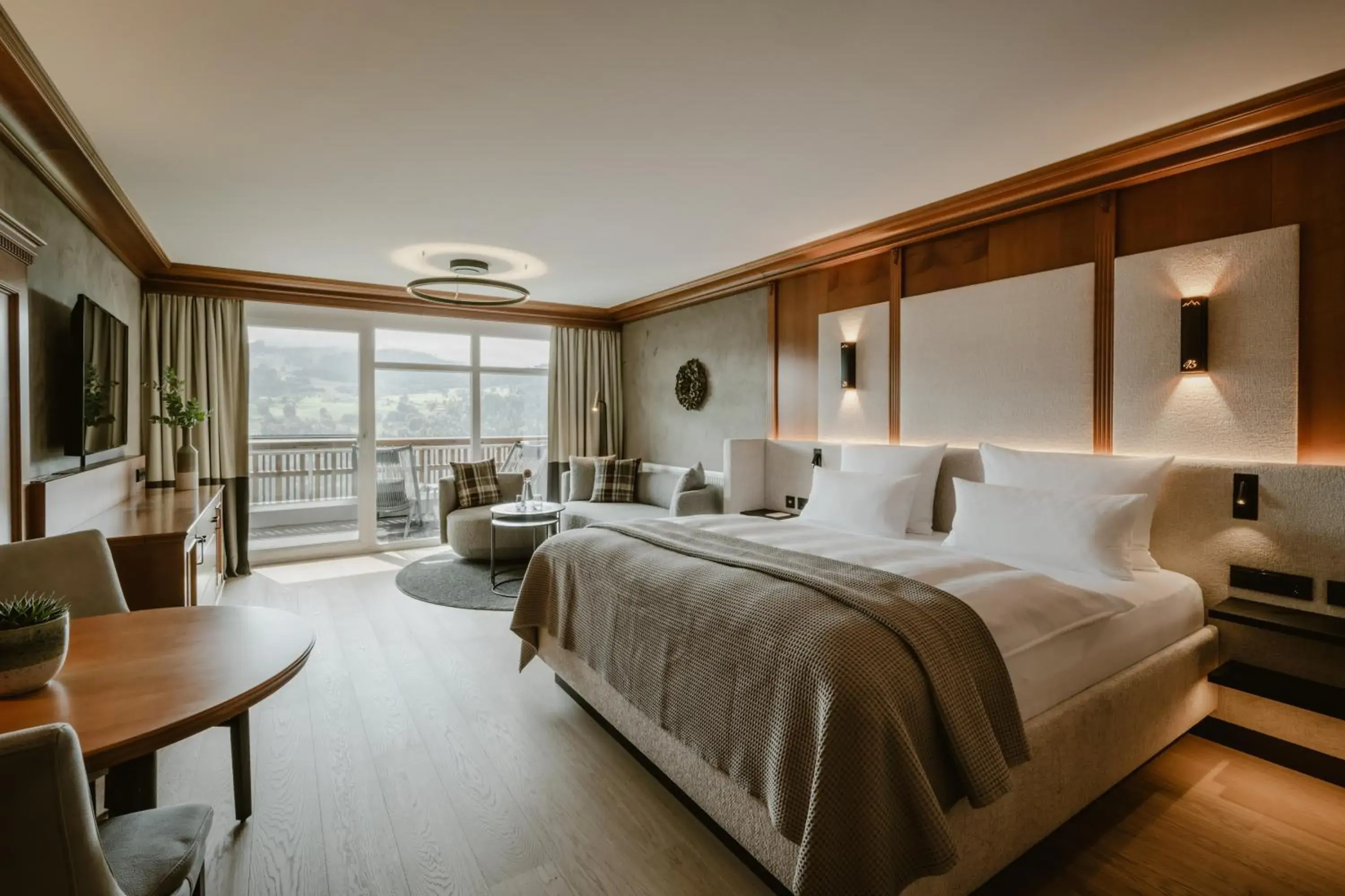 Large Double Room - single occupancy in Bergkristall - Mein Resort im Allgäu Large Double Room - single occupancy in Bergkristall - Mein Resort im Allgäu