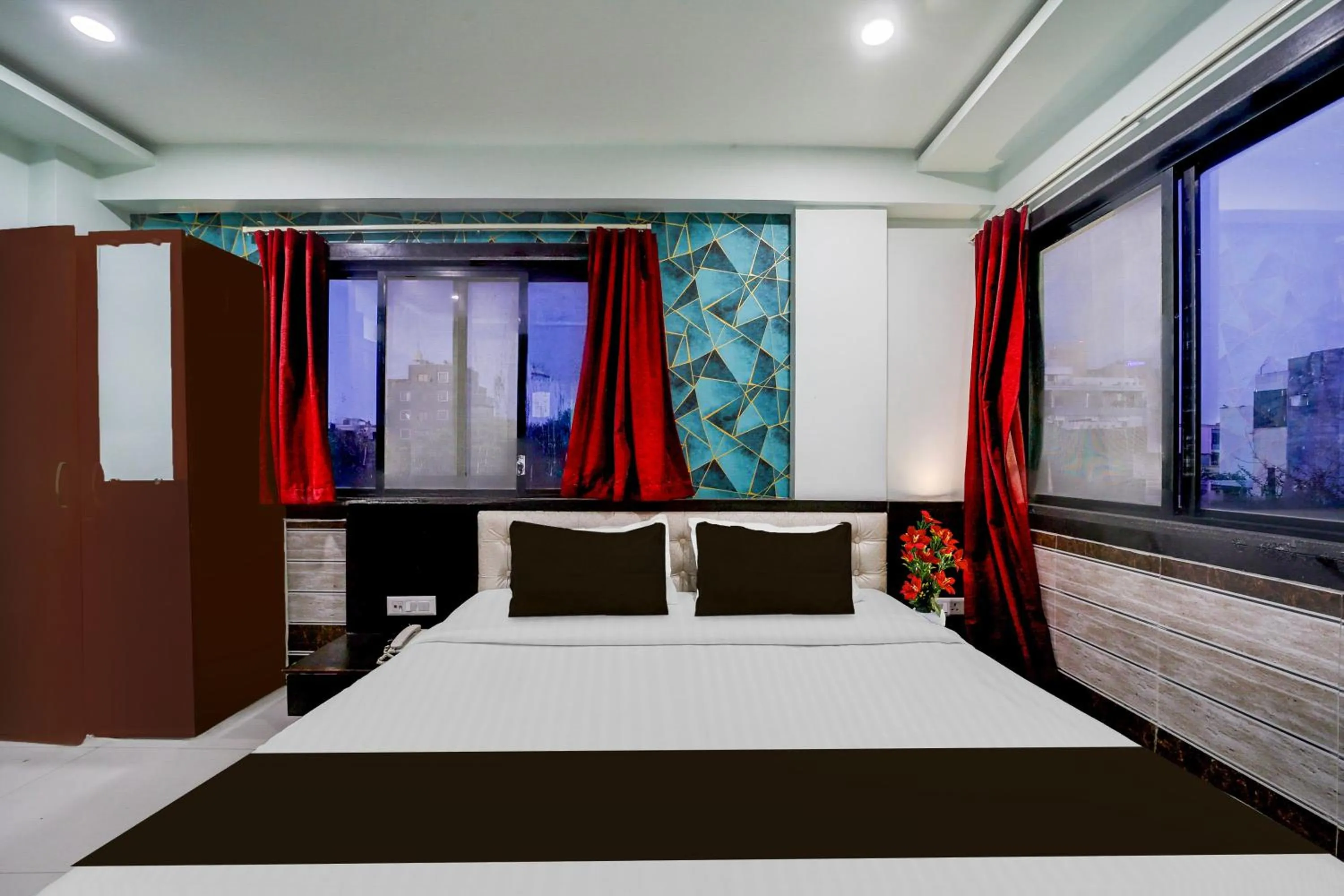 Bedroom, Bed in Super Collection O Vijay Nagar Square Formerly Hotel A5