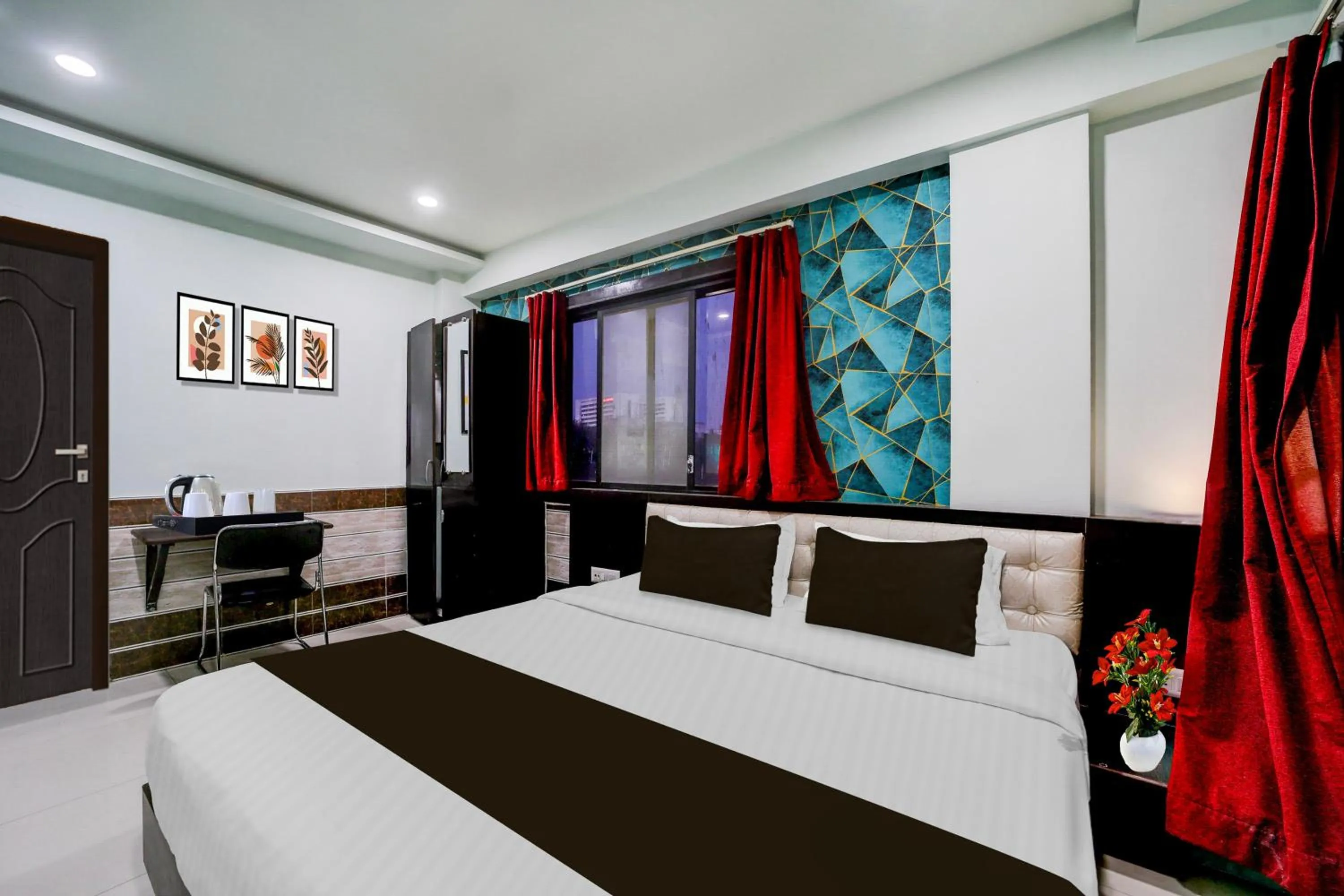 Bedroom, Bed in Super Collection O Vijay Nagar Square Formerly Hotel A5