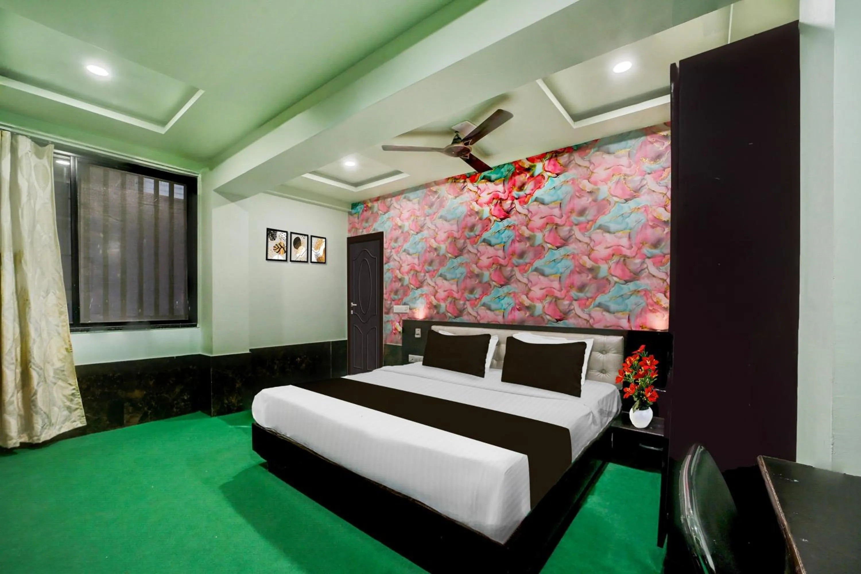 Bedroom, Bed in Super Collection O Vijay Nagar Square Formerly Hotel A5