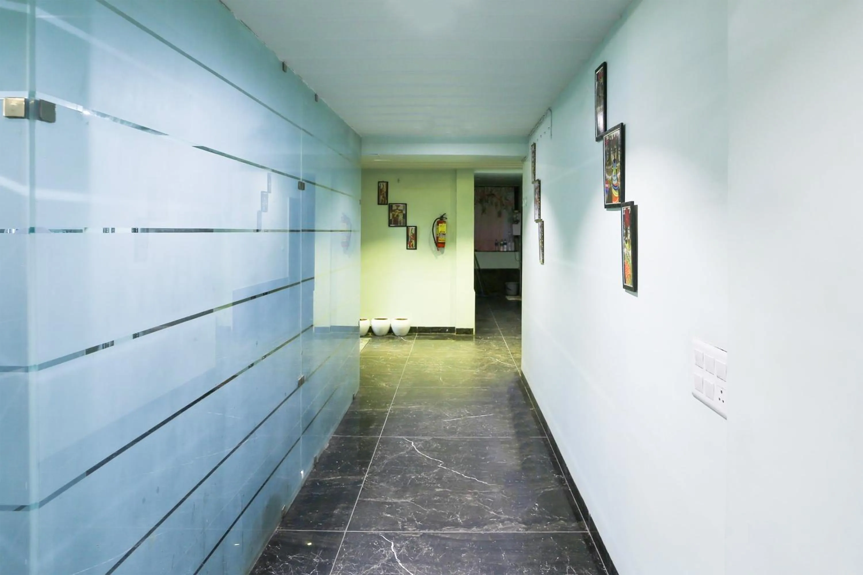 Lobby or reception in Super Collection O Vijay Nagar Square Formerly Hotel A5