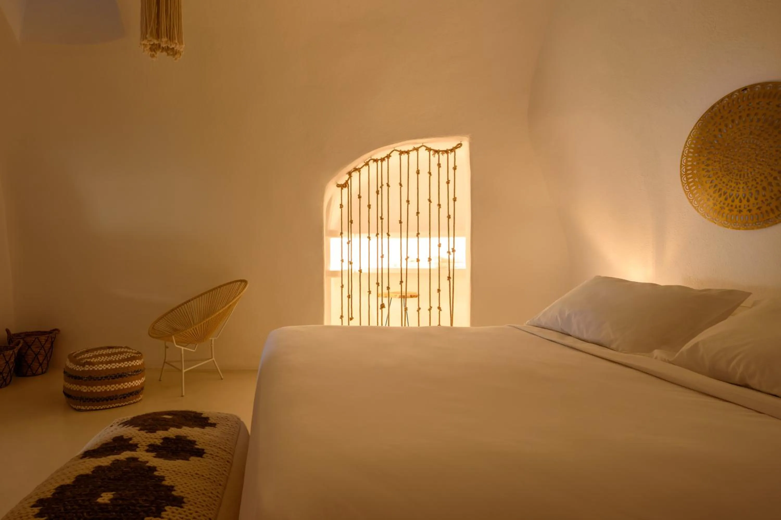 Bed in Suite Home Santorini