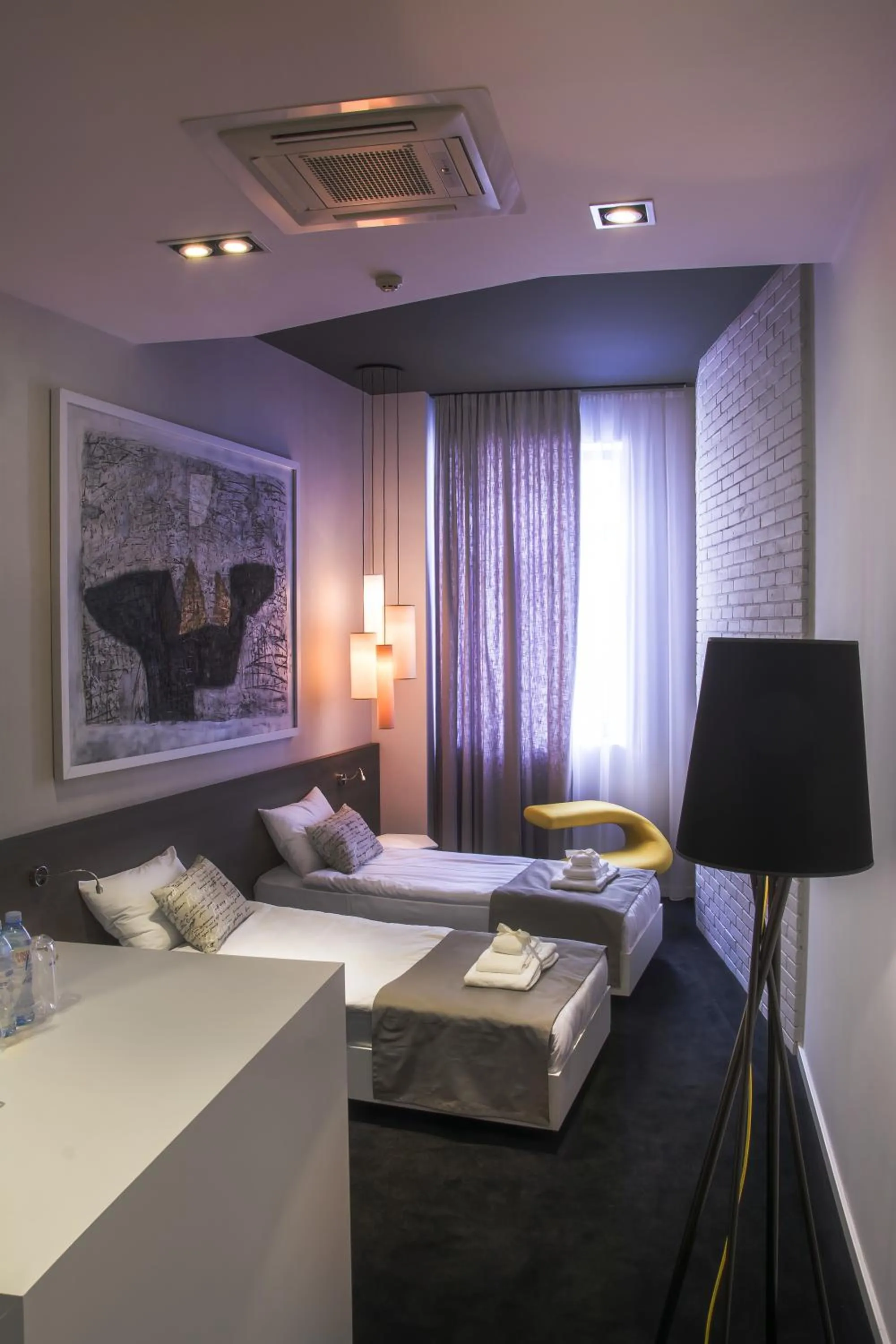 Bed in Garni Hotel Eter