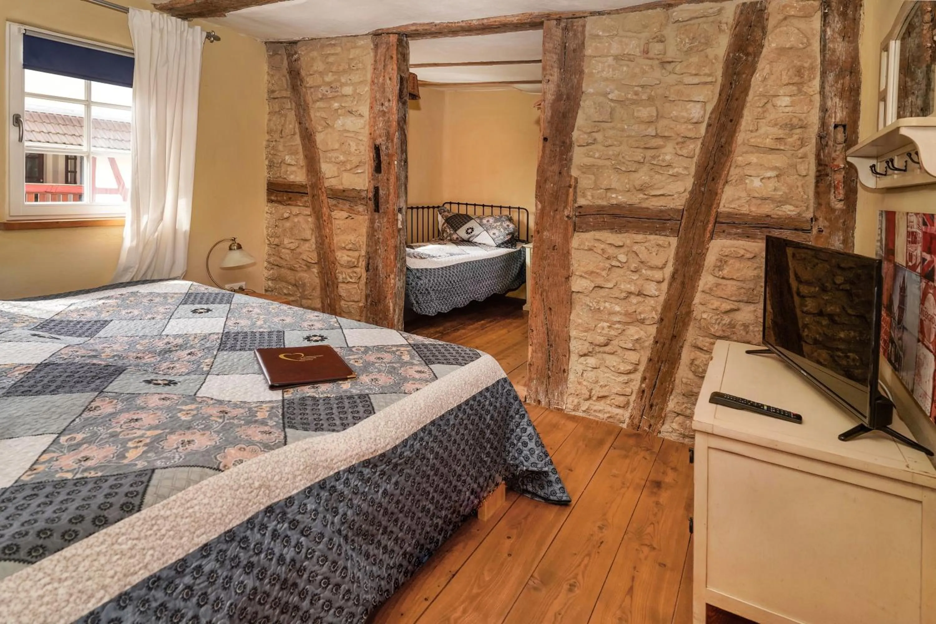 Bed in Stevenson House Bed and Breakfast