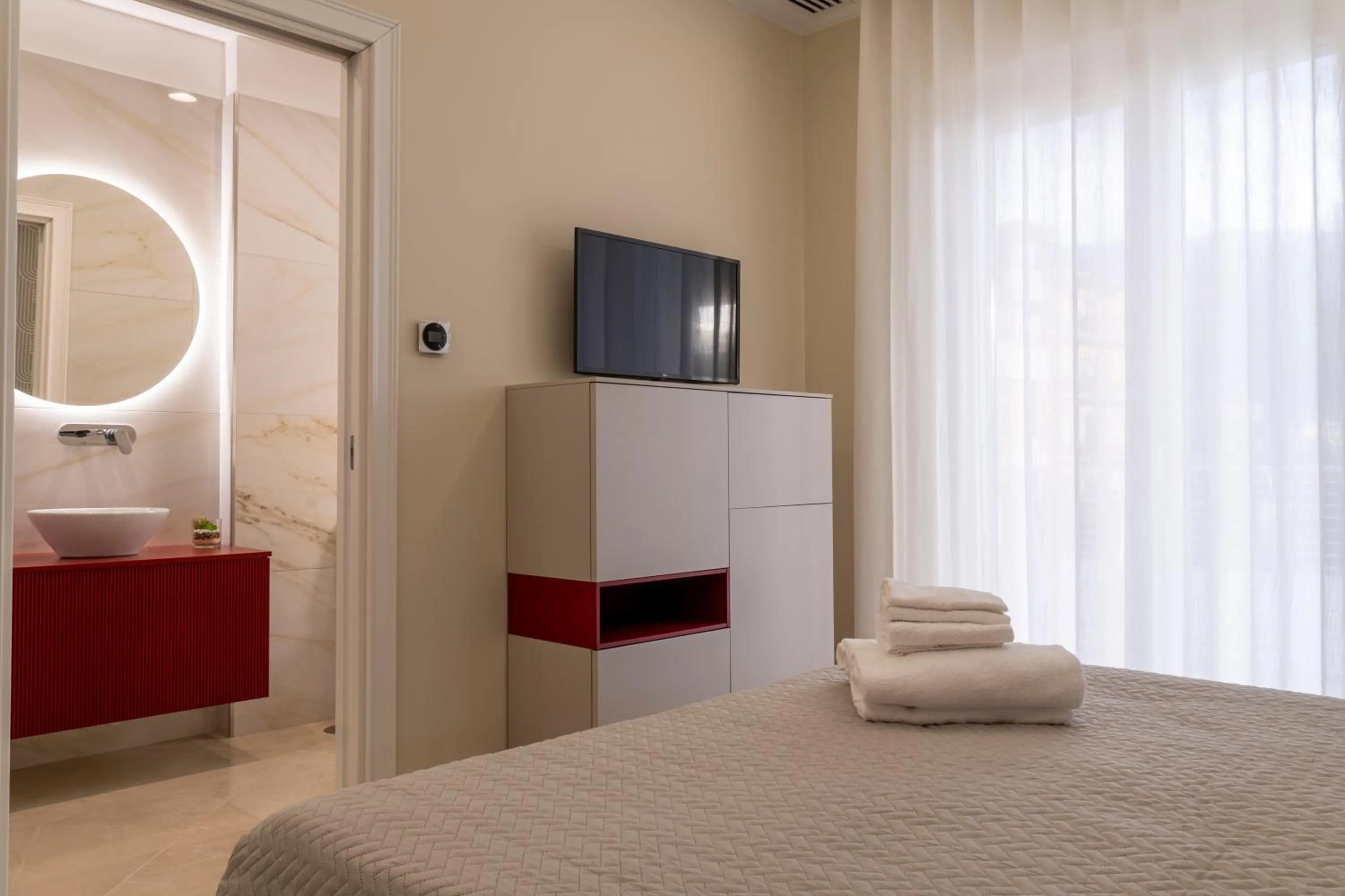 Bedroom, Bed in Amabile Luxury Rooms