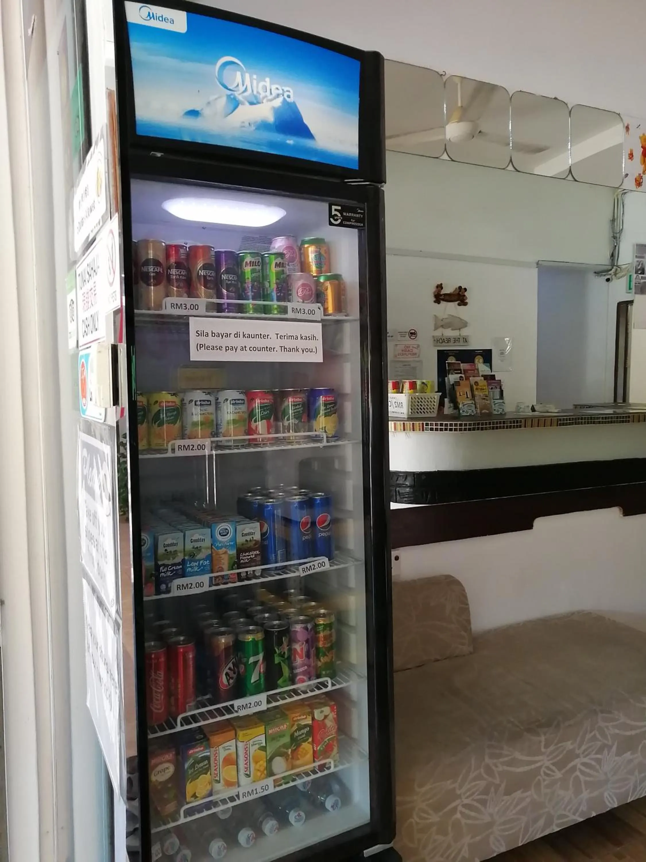 Non alcoholic drinks in Rasa Motel