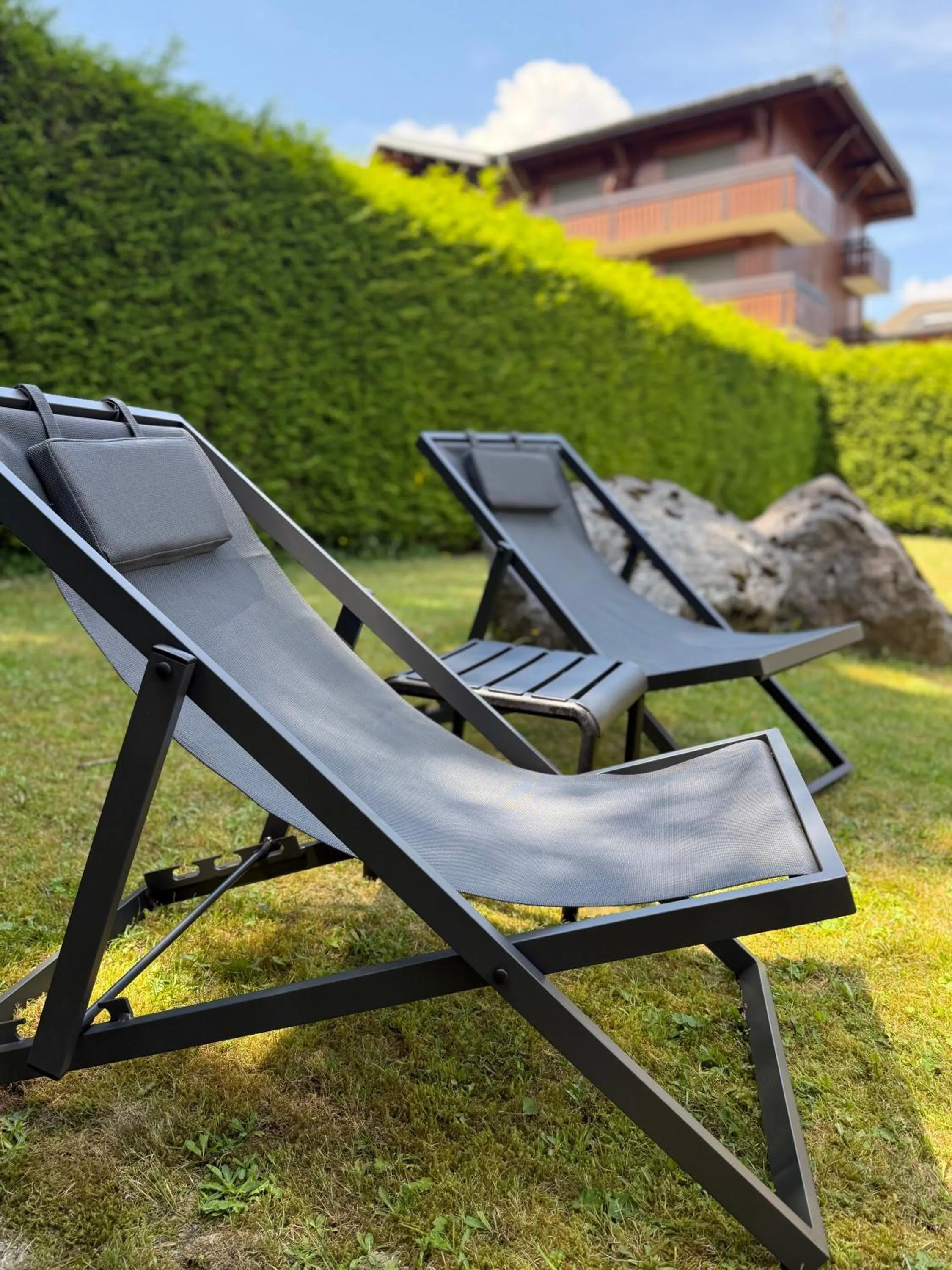 Garden in Hotel Bel'alpe