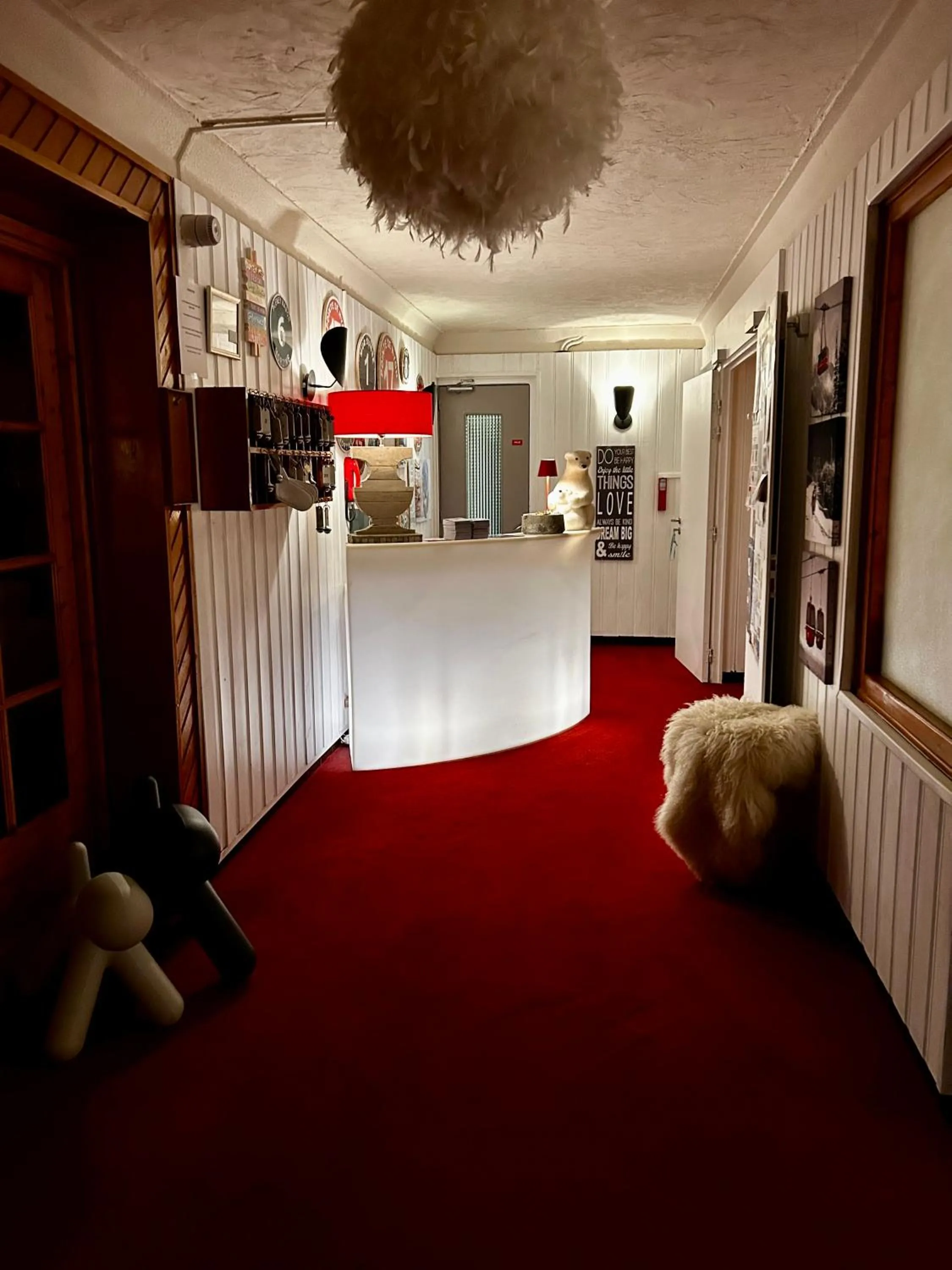Lobby or reception in Hotel Bel'alpe