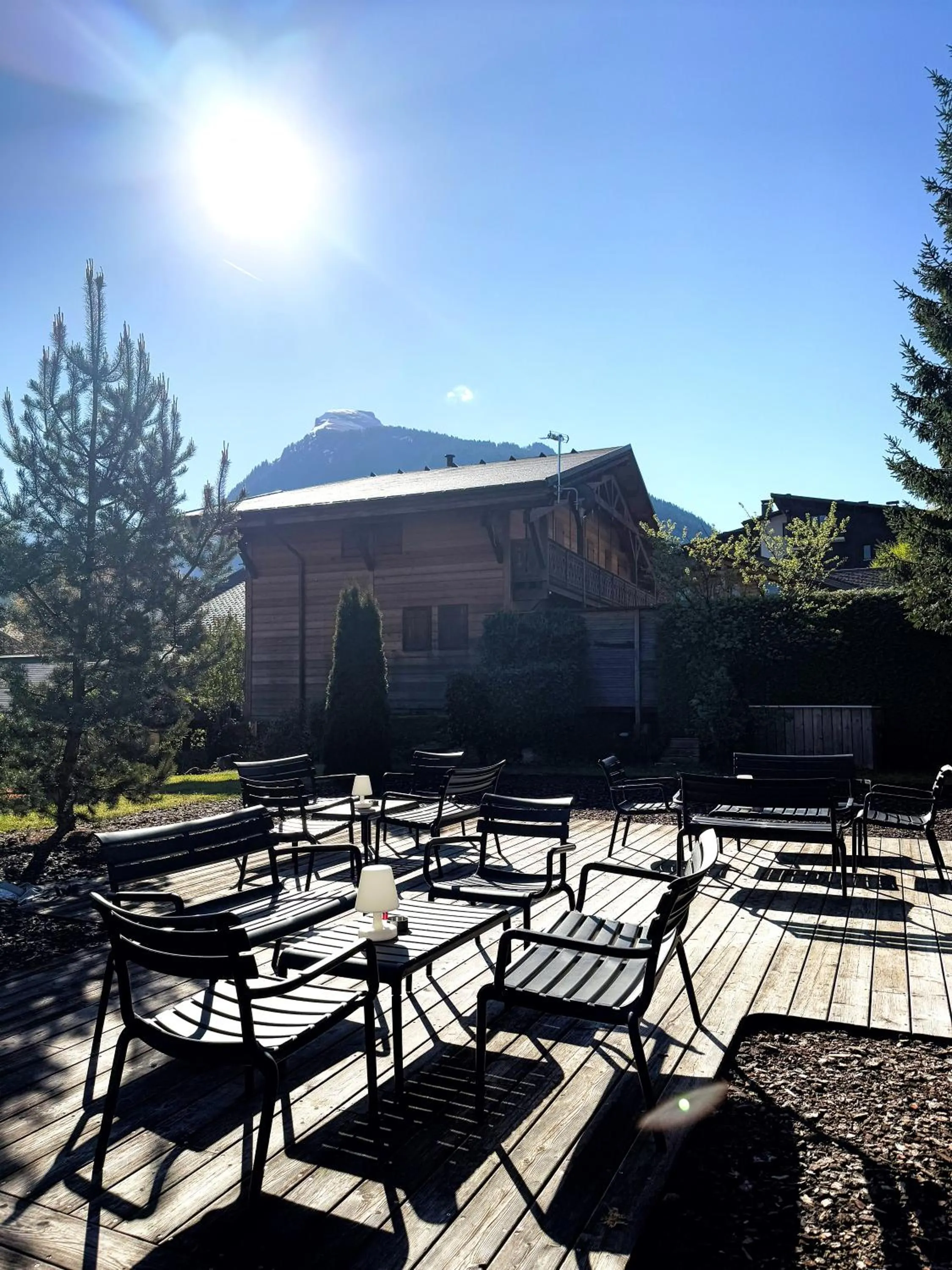 Garden in Hotel Bel'alpe