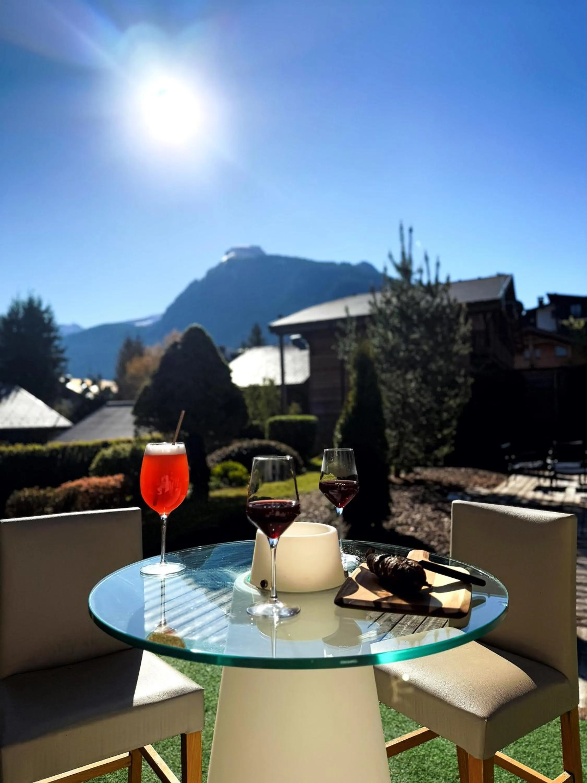 Patio in Hotel Bel'alpe