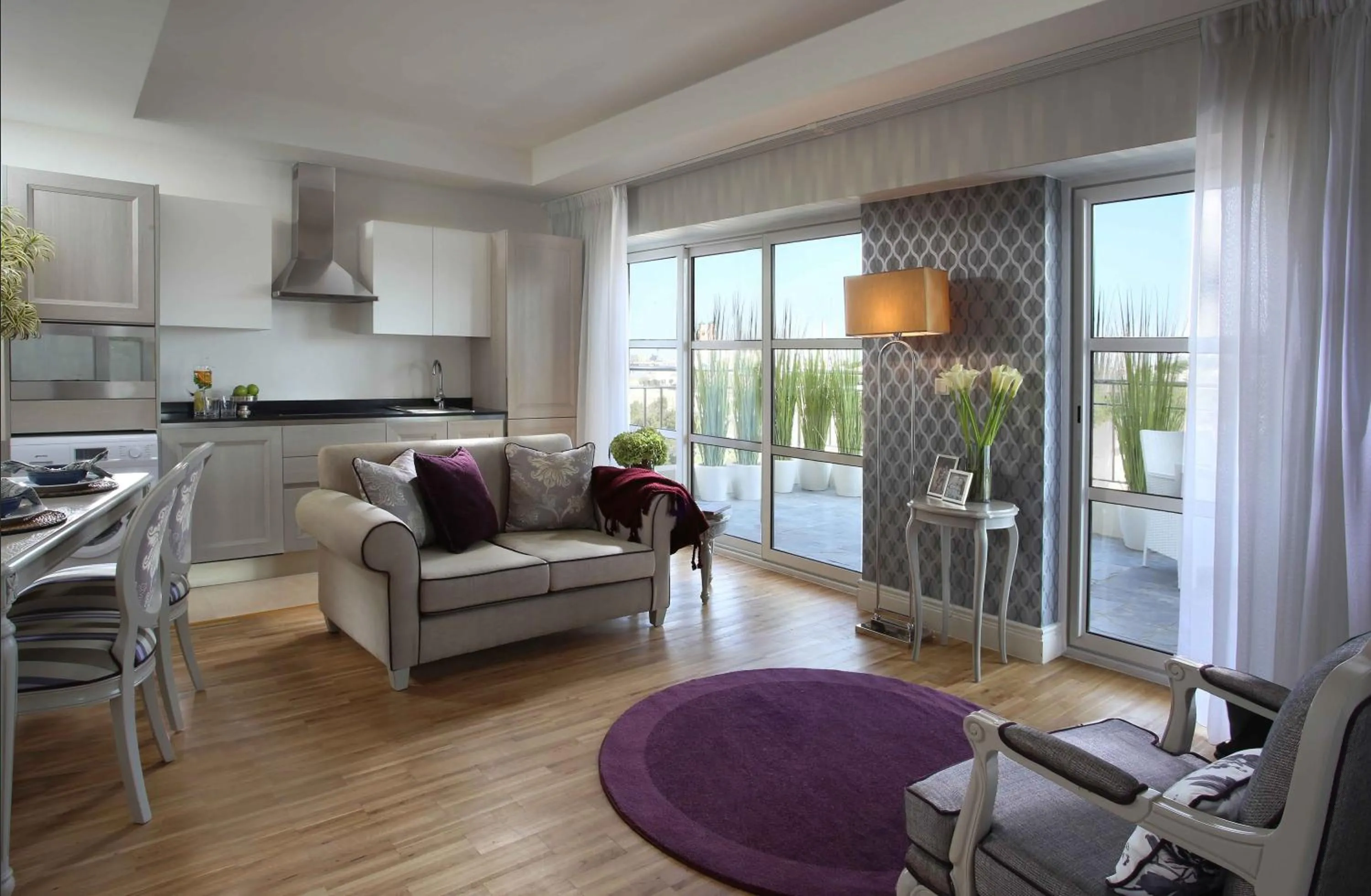 Kitchen or kitchenette in Spectrums Sari Jeddah