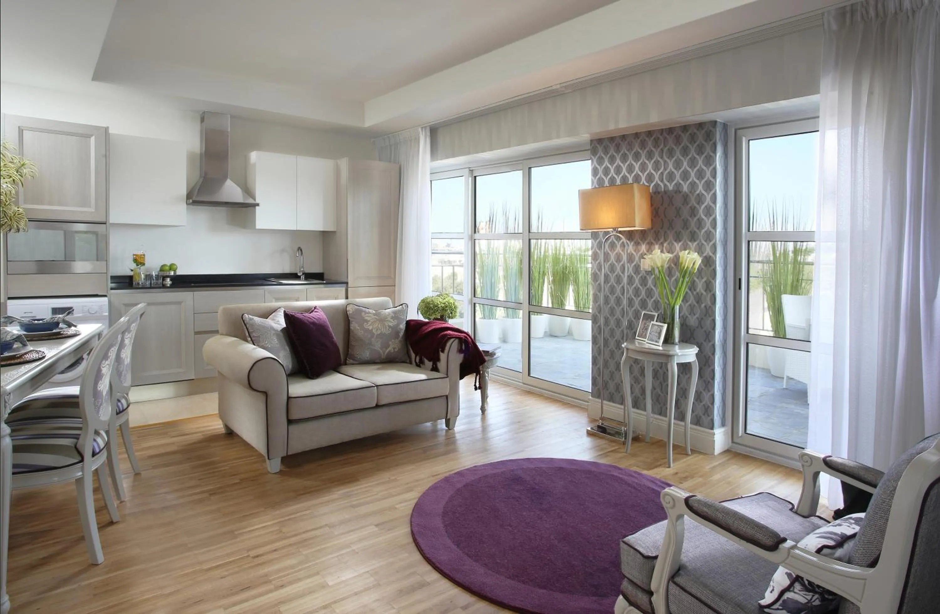 Living room in Spectrums Sari Jeddah