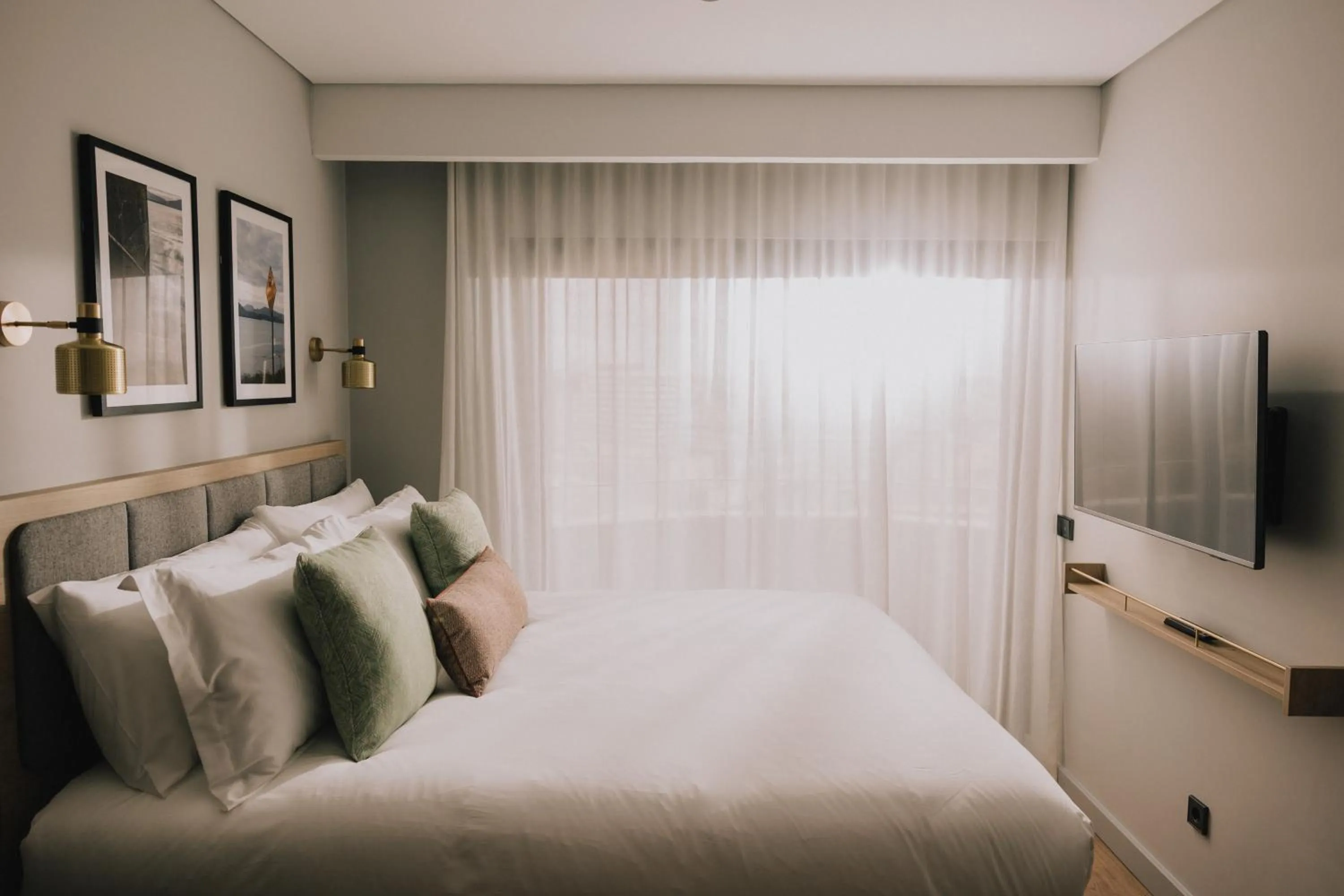 Bed in Wilde Aparthotels Lisbon Liberdade