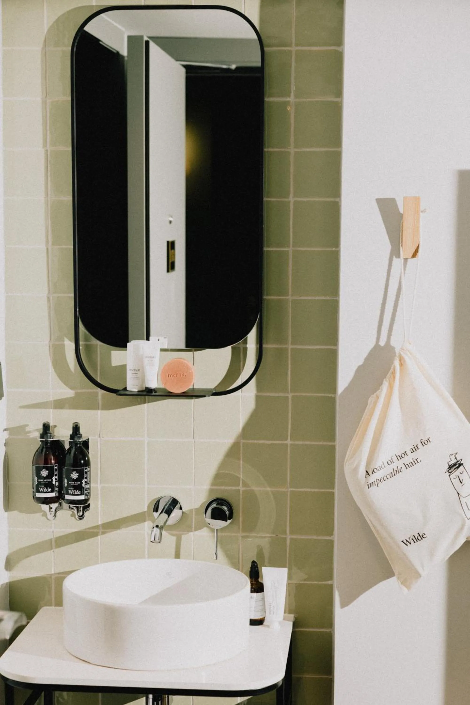 Bathroom in Wilde Aparthotels Lisbon Liberdade