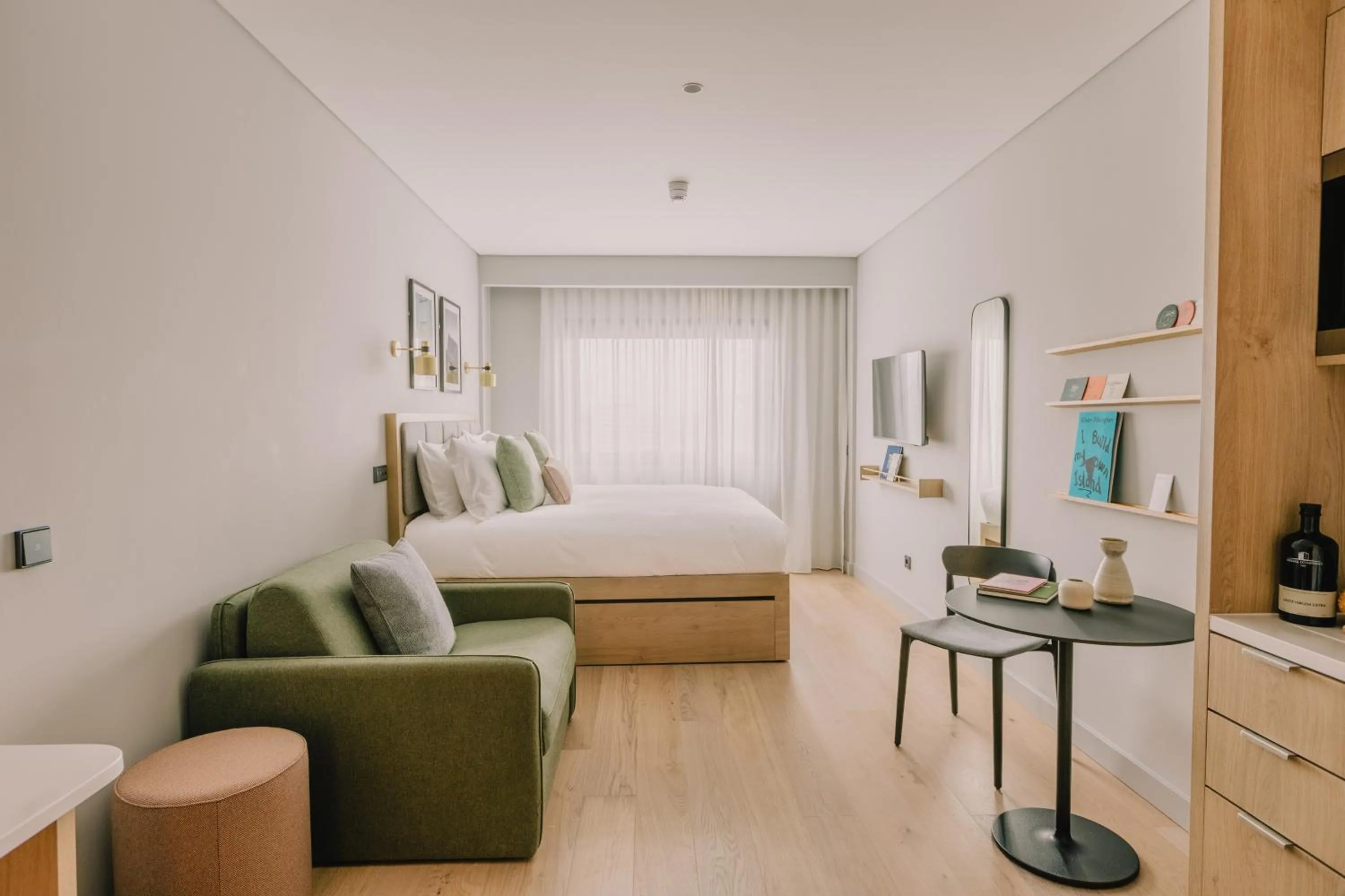 Bed in Wilde Aparthotels Lisbon Liberdade