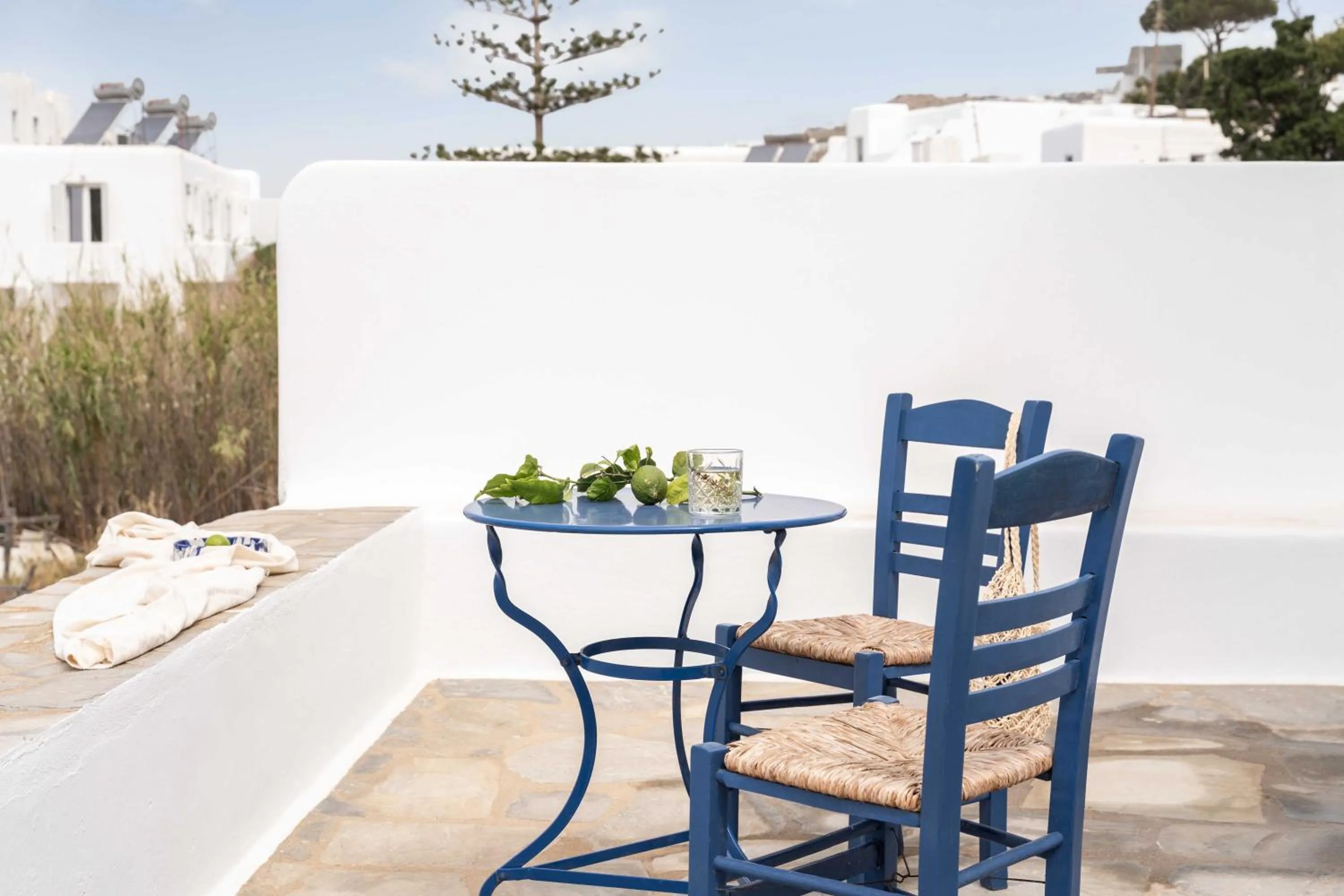 Balcony/Terrace in Tagoo Studios Mykonos