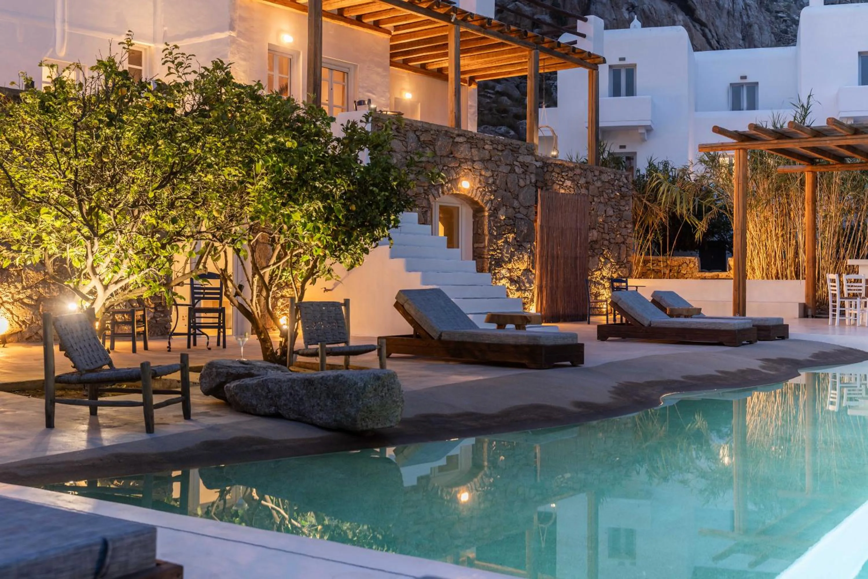 Property building in Tagoo Studios Mykonos