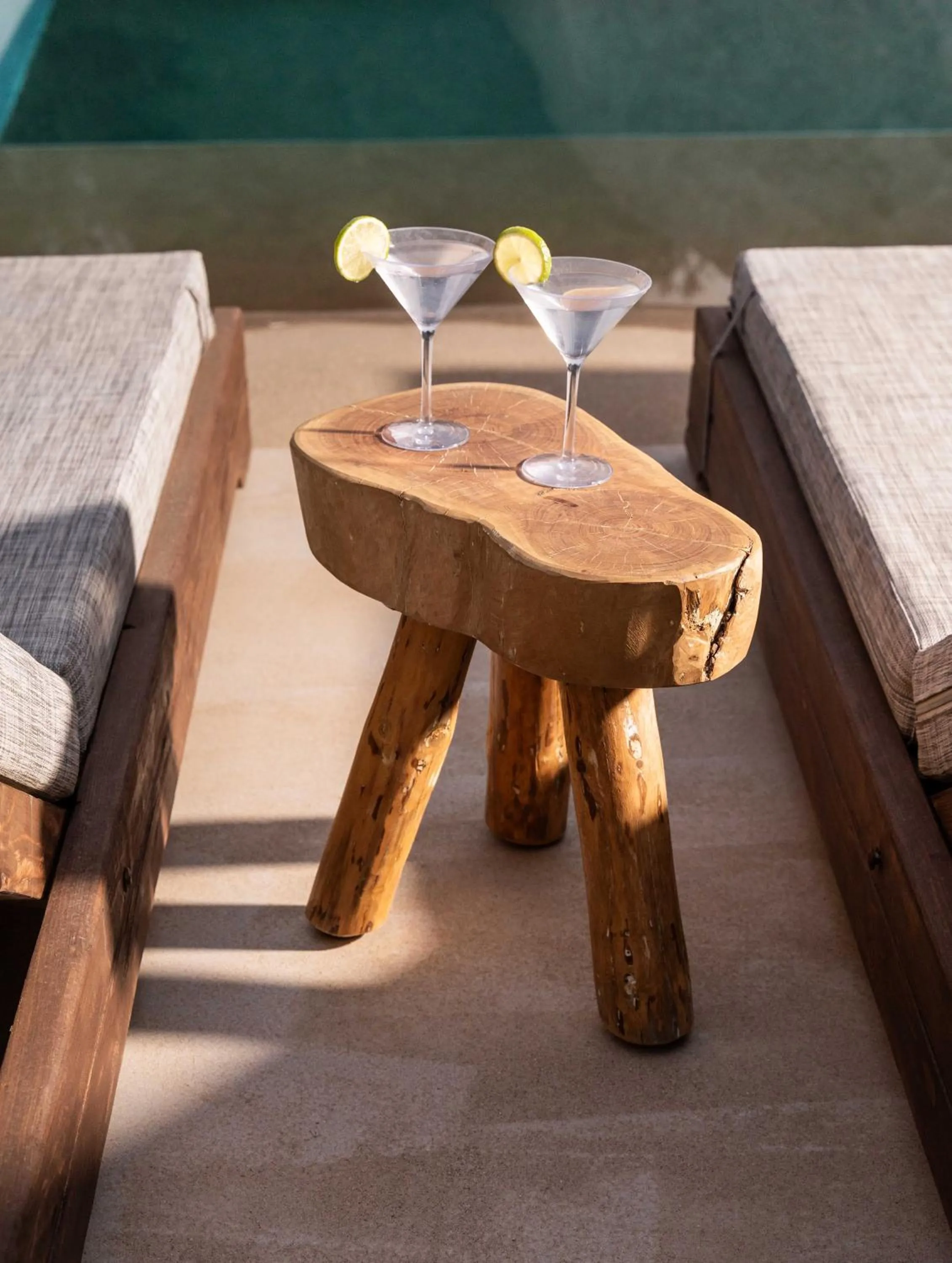 Swimming pool in Tagoo Studios Mykonos