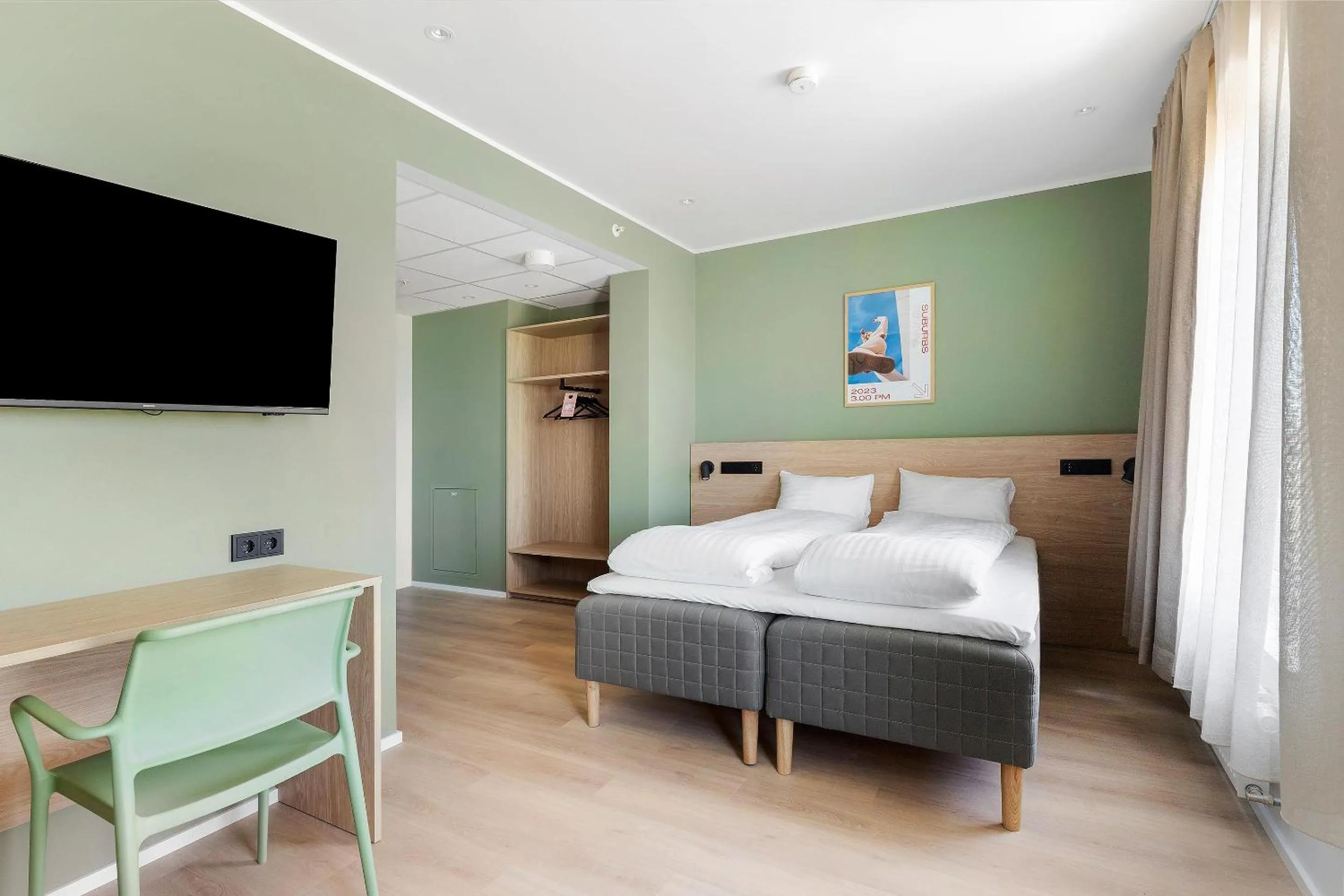 Bedroom, Bed in Aiden by Best Western Odense