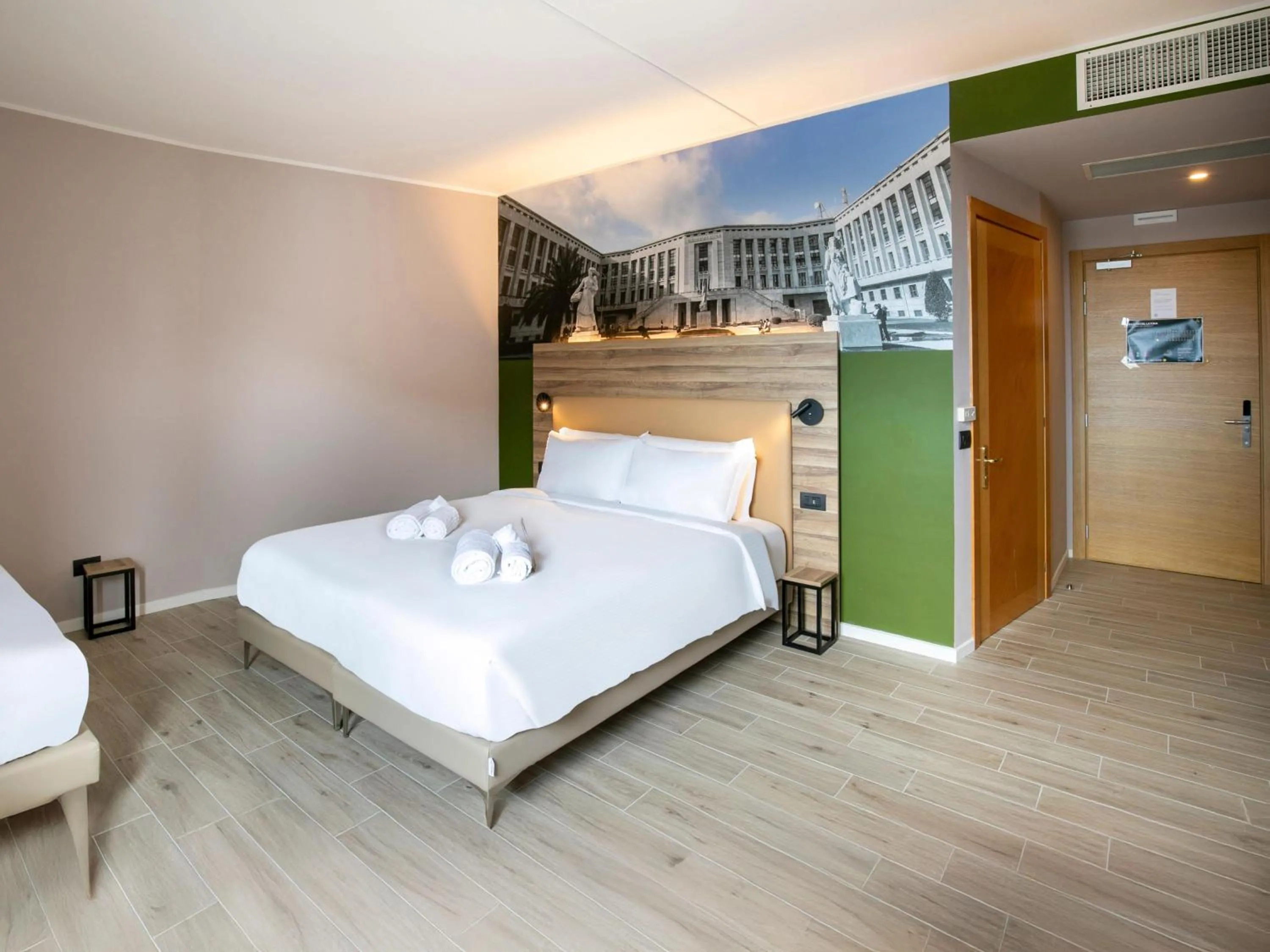 Photo of the whole room, Bed in B&B HOTEL Latina